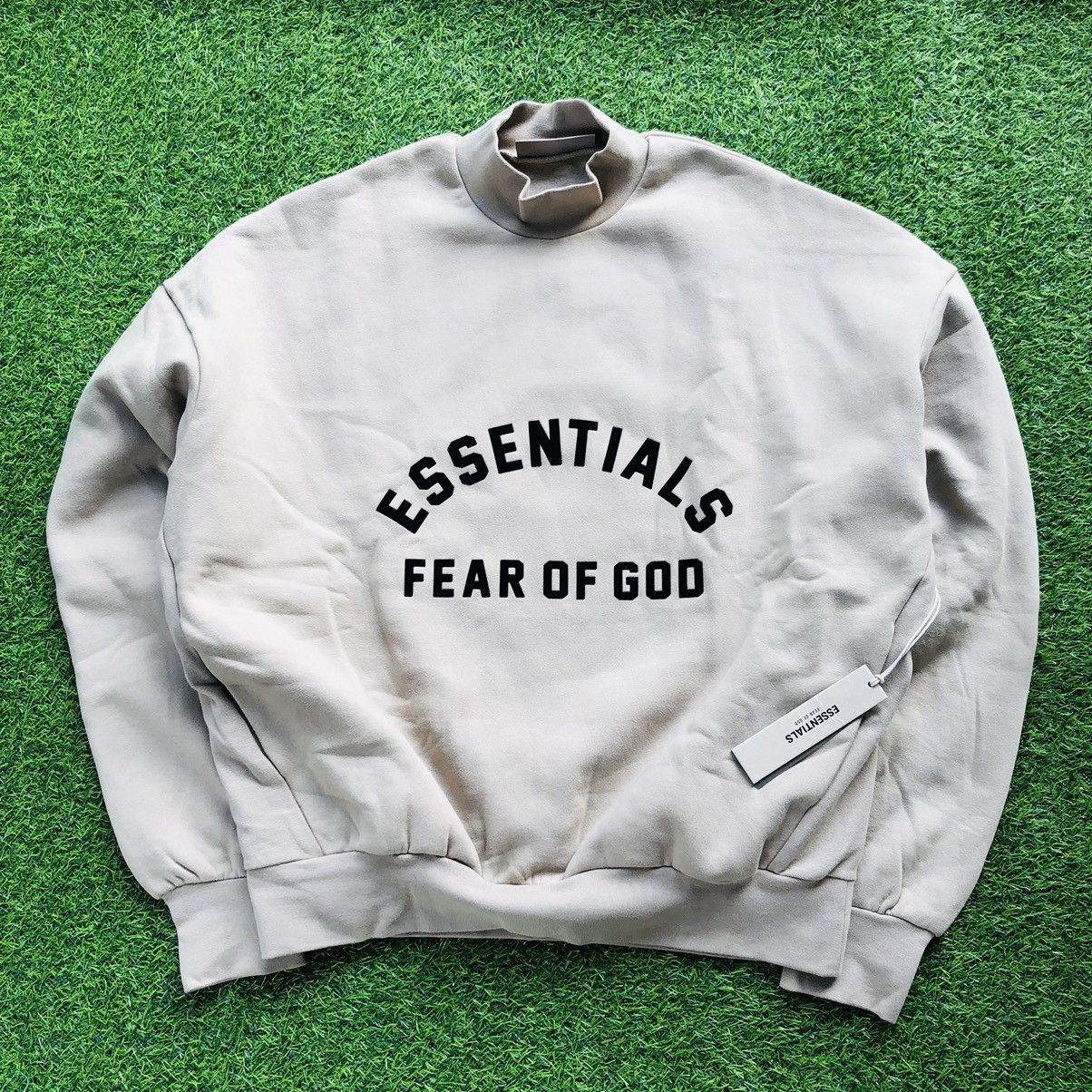Essentials × Fear of God Fear of God Essentials FW23 Dusty Beige Crewneck Size US XXL / EU 58 / 5 - 1 Thumbnail