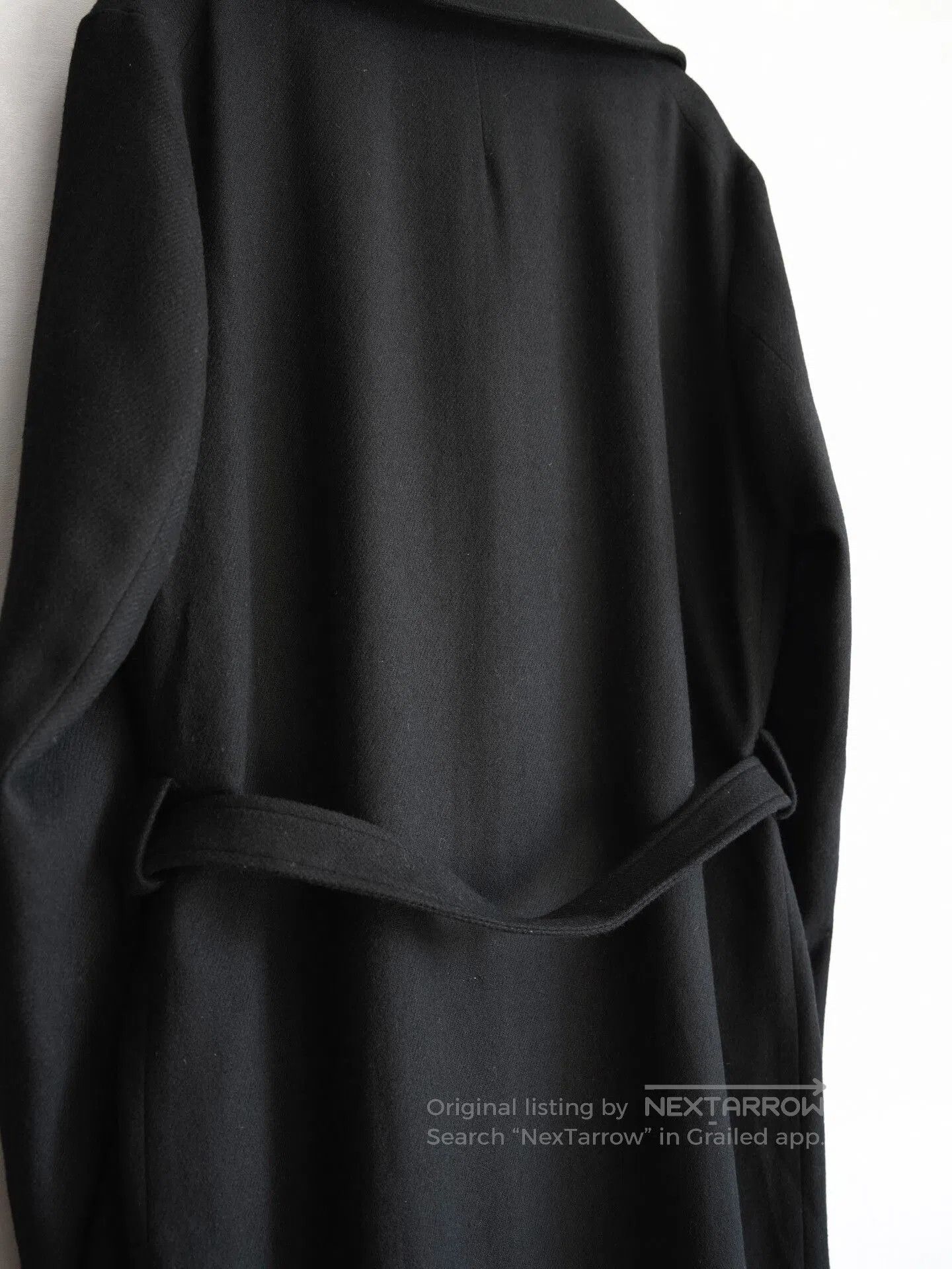 Yohji Yamamoto Yohji Yamamoto Black Wool Coat. Size S / US 4 / IT 40 - 8 Thumbnail