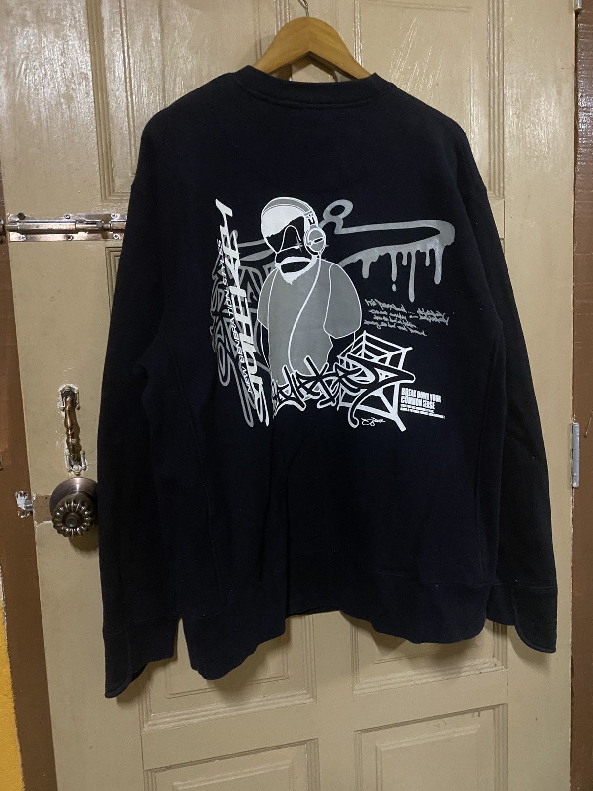 Other Style Key Graffiti Sweatshirt - Japanese Streetwear, Hip-Hop Size US L / EU 52-54 / 3 - 7 Thumbnail