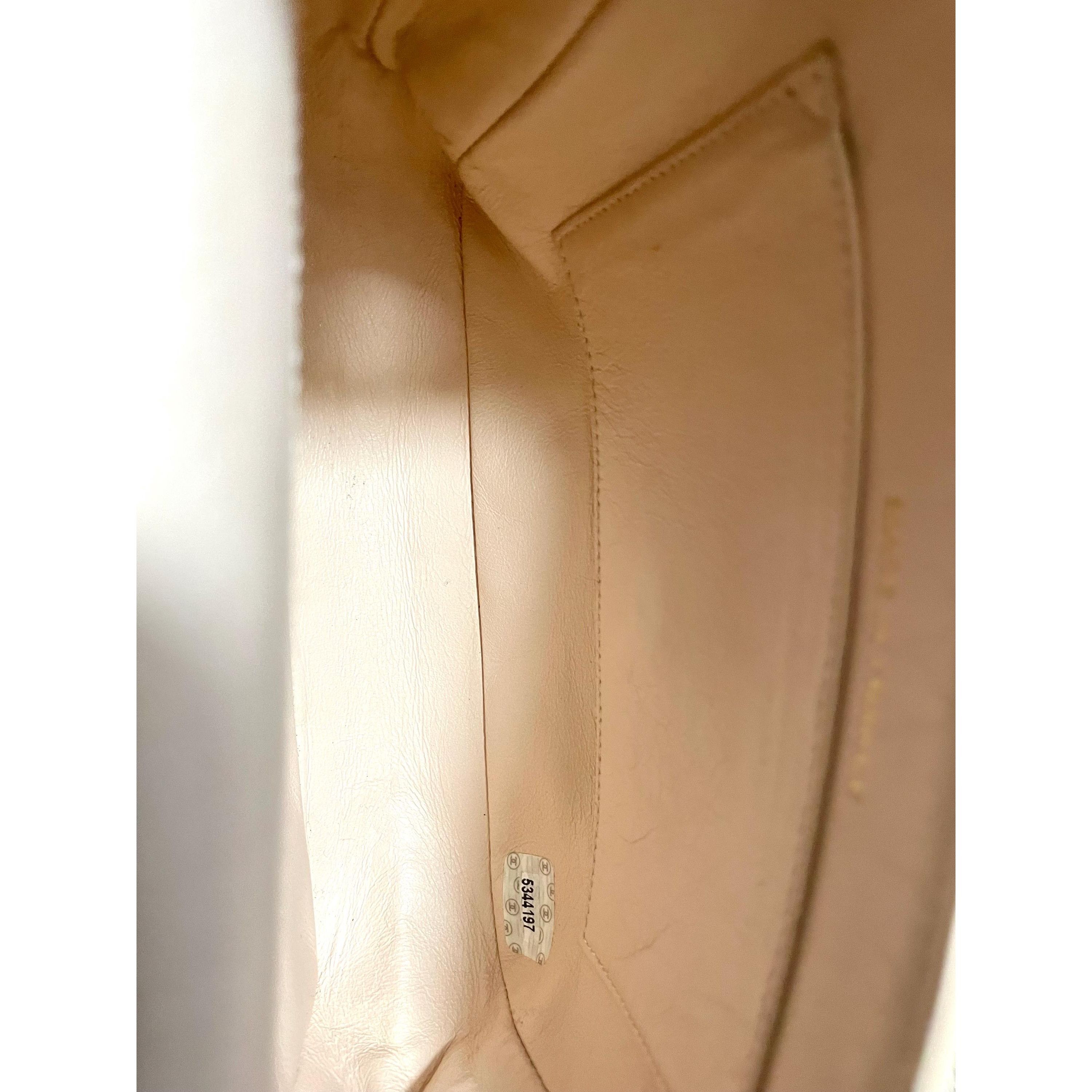 Chanel Vintage CHANEL pale pink beige lambskin chain shoulder bag Size ONE SIZE - 10 Thumbnail