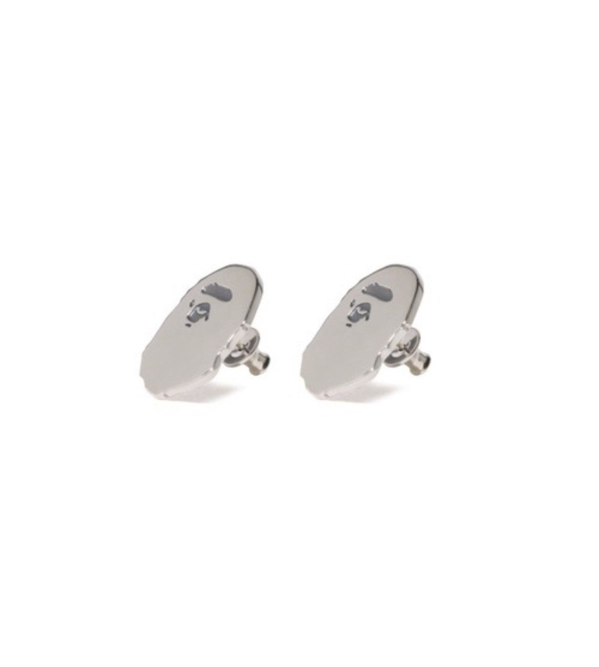 Bape Bape APE HEAD SILVER EARRINGS Pierce SV925 Size ONE SIZE - 2 Thumbnail