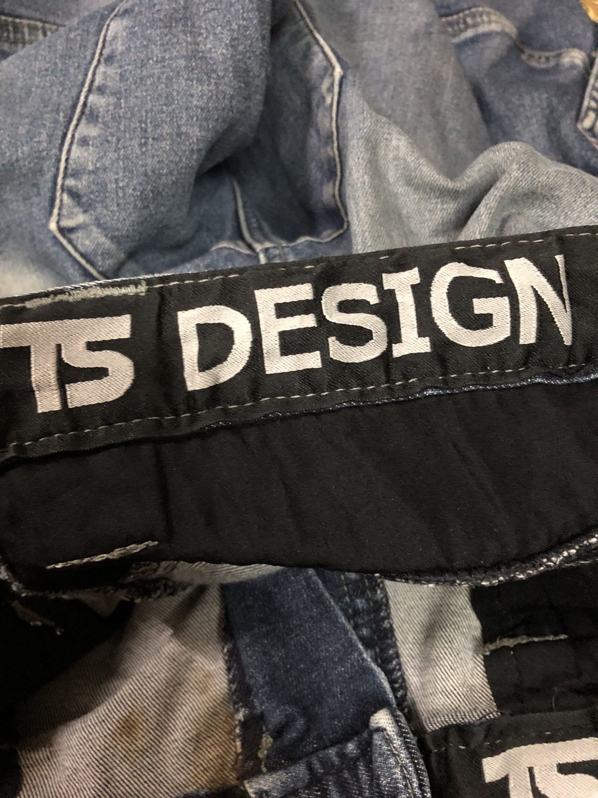 If Six Was Nine × Japanese Brand × Le Grande Bleu (L.G.B.) TS Design Biker Punk Rockabilly Denim pants Size US 31 - 3 Thumbnail