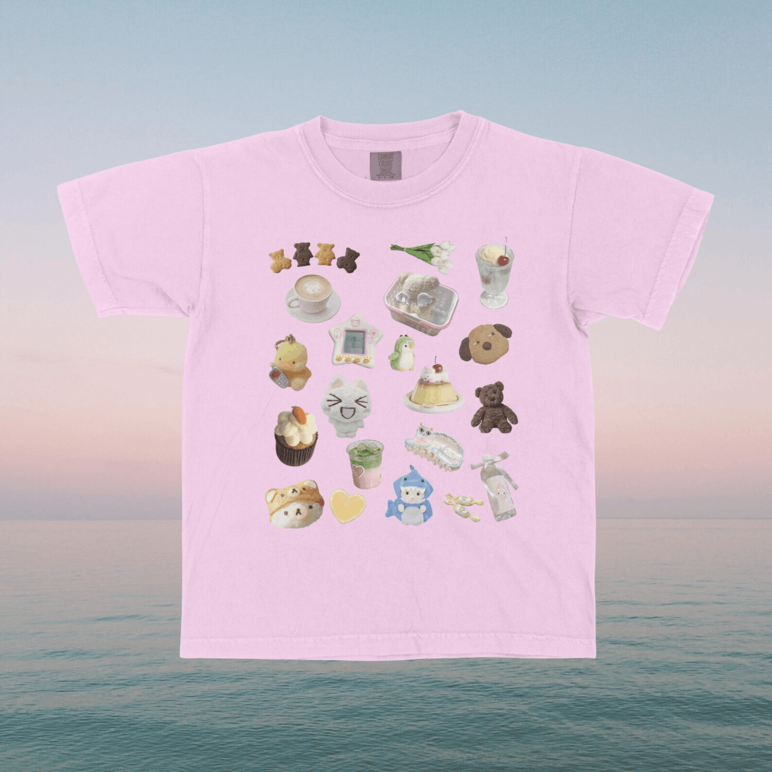 Other Y2K Scrapbook Collage Baby Tee Size M / US 6-8 / IT 42-44 - 3 Thumbnail