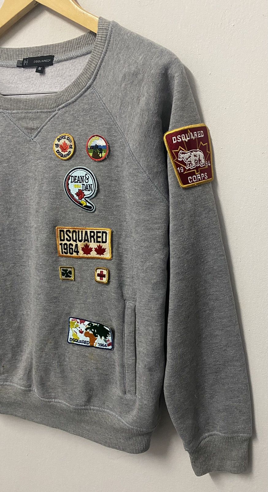 Dsquared2 Dsquared2 Patches Sweatshirts Jumper Size US M / EU 48-50 / 2 - 3 Thumbnail