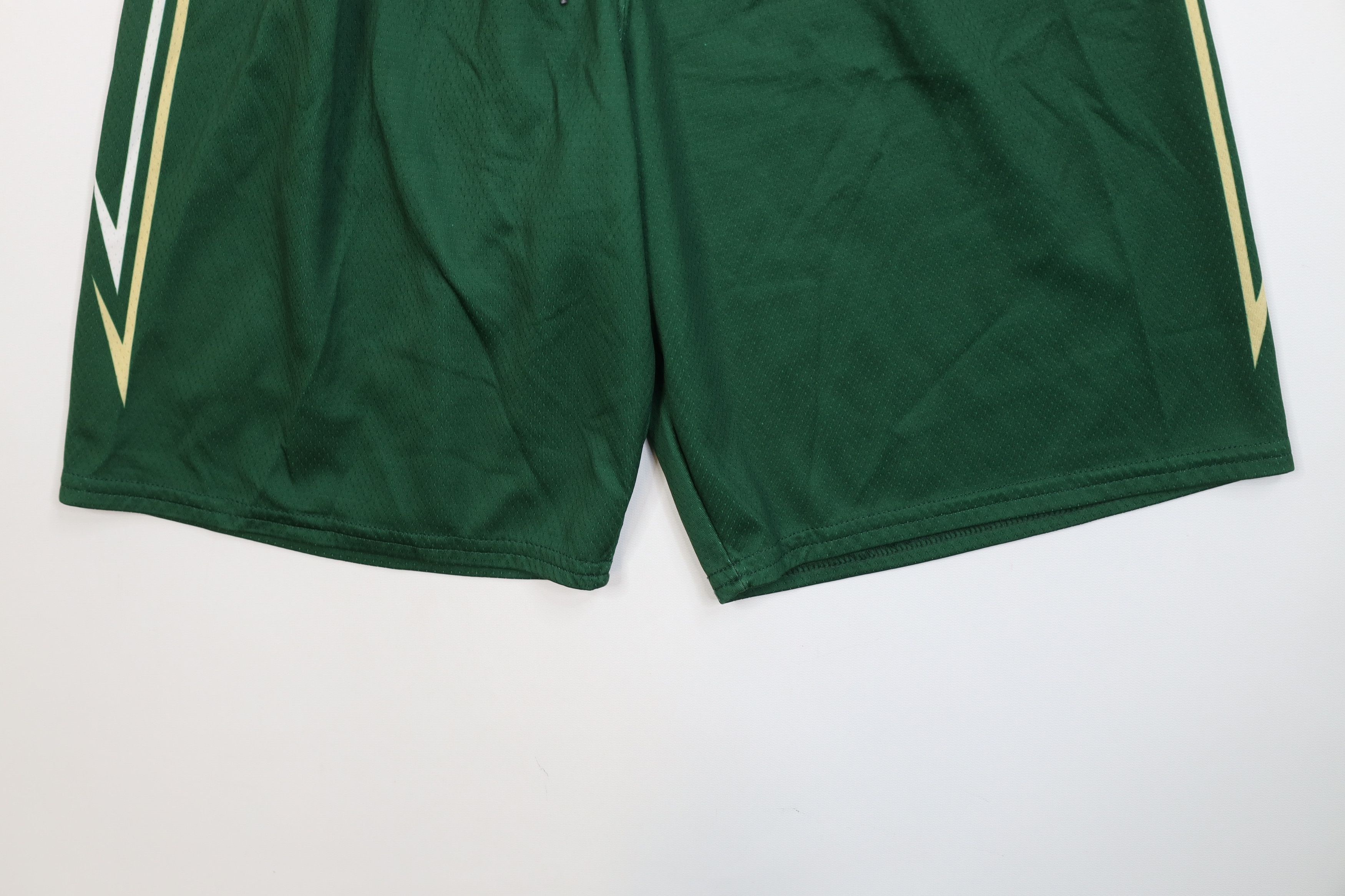 Russell Athletic Vintage 90s Y2K Russell Athletic Basketball Shorts Green Size US 32 / EU 48 - 4 Thumbnail