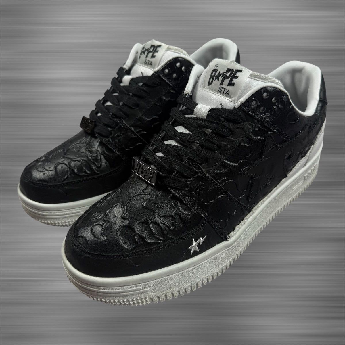 Bape A Bathing Ape Bape Sta Low Future Shoes Size US 9.5 / EU 42-43 - 1 Thumbnail