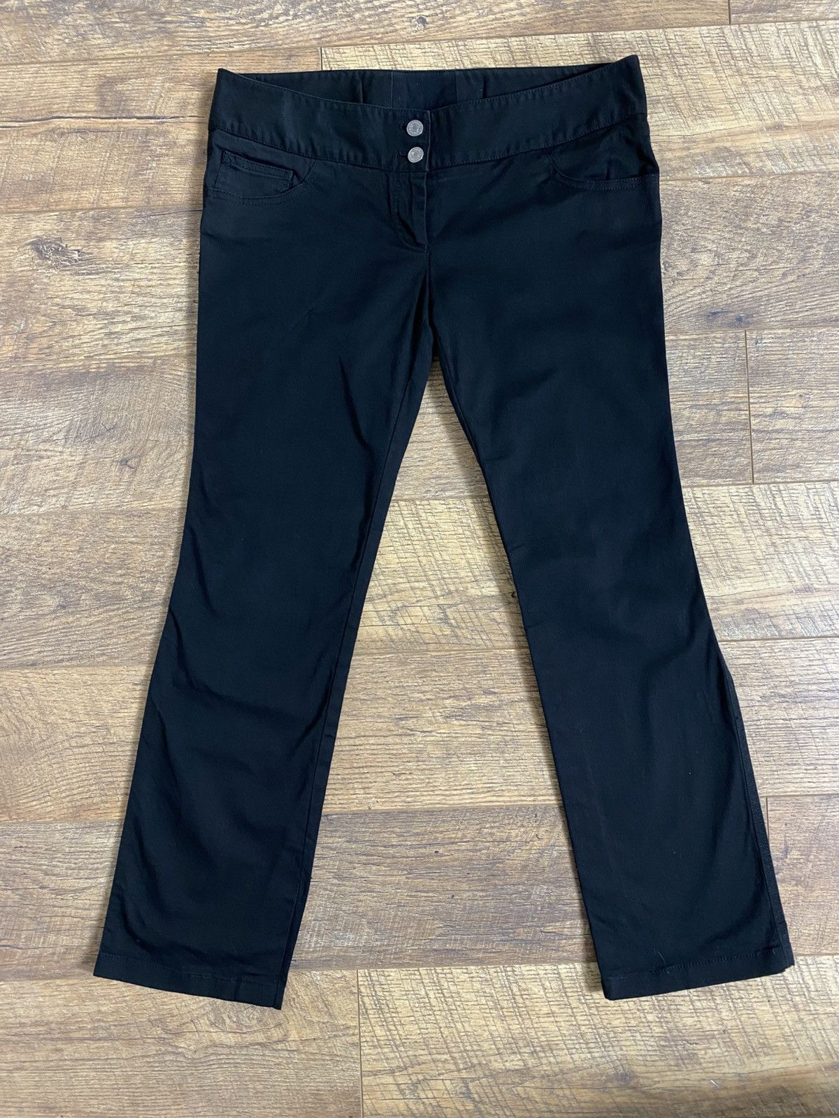 Dolce & Gabbana Archive Dolce & Gabbana SS2003 "DG" Logo Buckle Pants Size 30" / US 8 / IT 44 - 4 Thumbnail