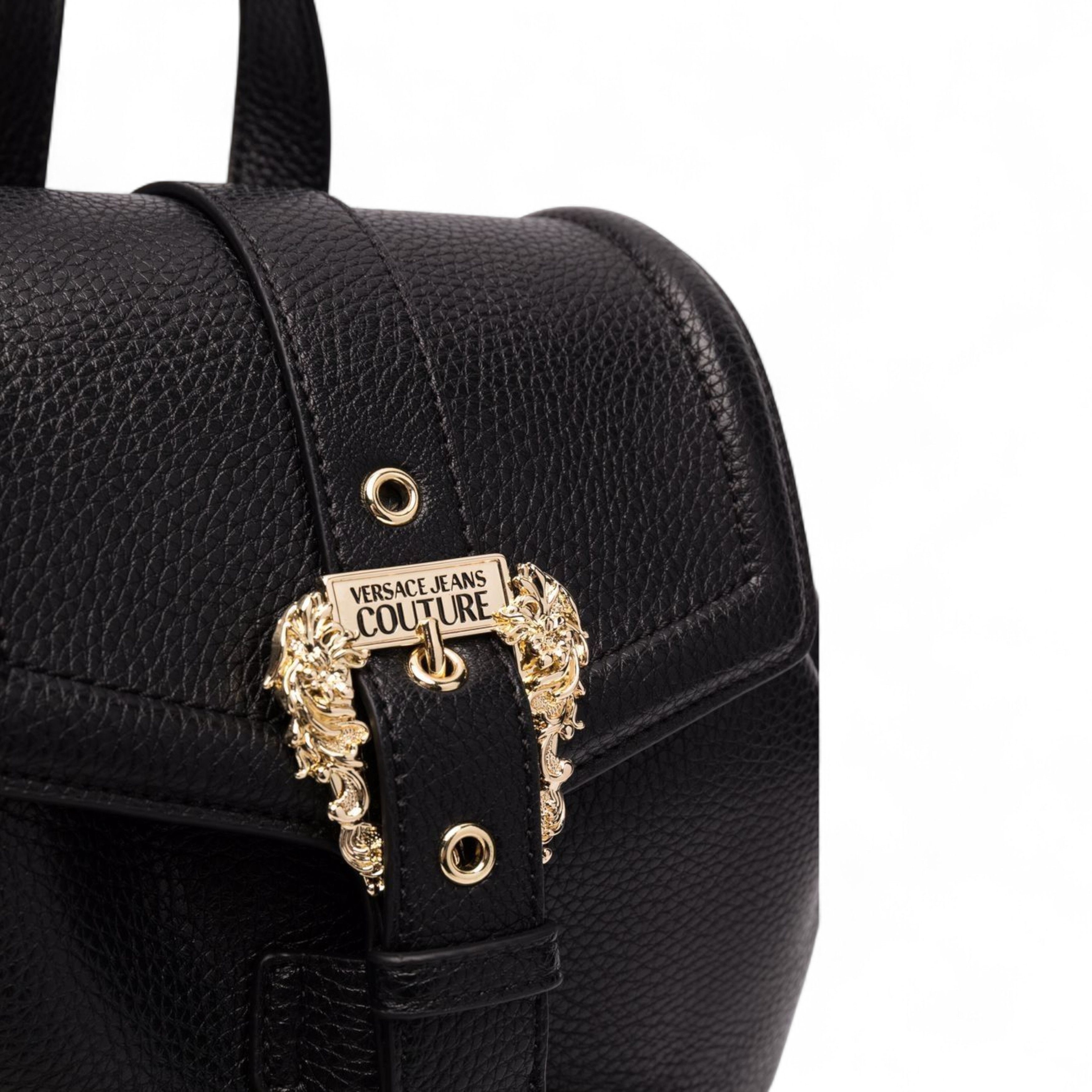 Versace Jeans Couture VERSACE JEANS COUTURE Black Backpack Size ONE SIZE - 7 Thumbnail