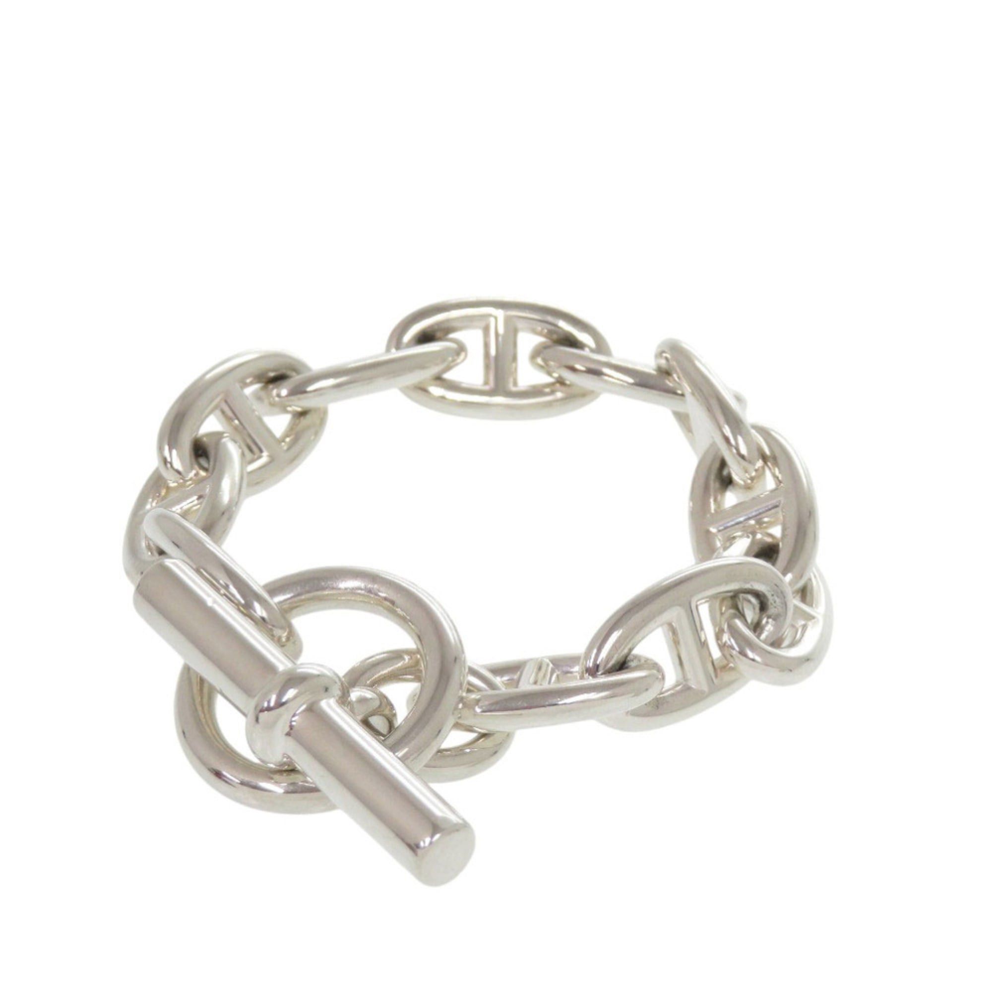 Hermes Excellent condition Hermes Chaine d'Ancre GM 11-link bracelet in silver 925 1217 Size ONE SIZE - 1 Thumbnail