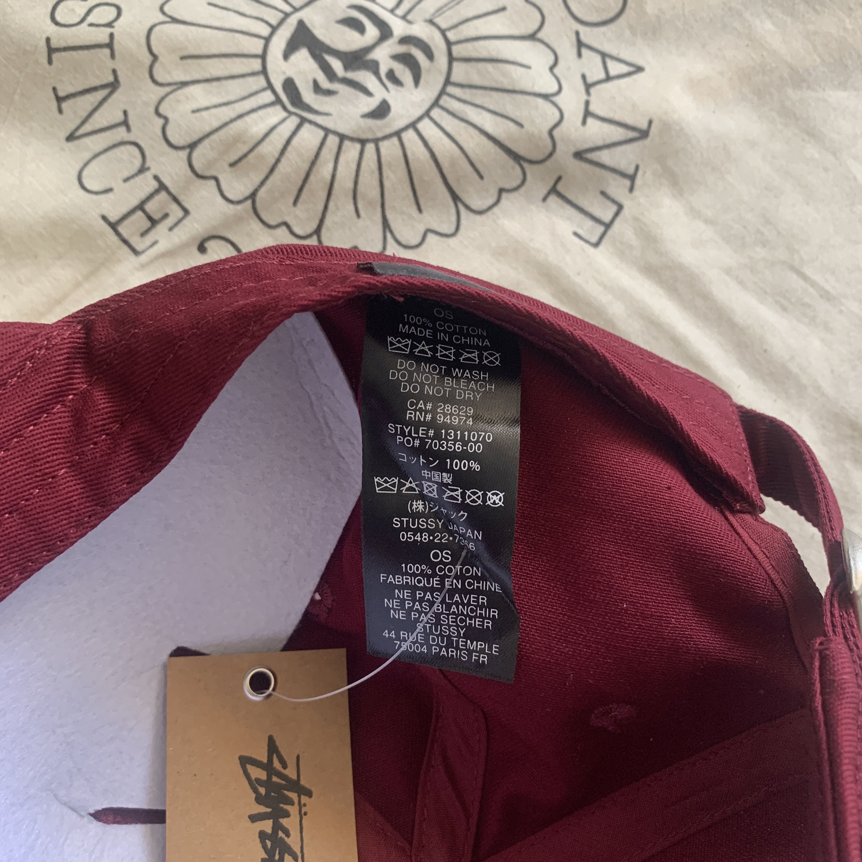 Stussy Stussy basic stock low pro cap Size ONE SIZE - 6 Thumbnail