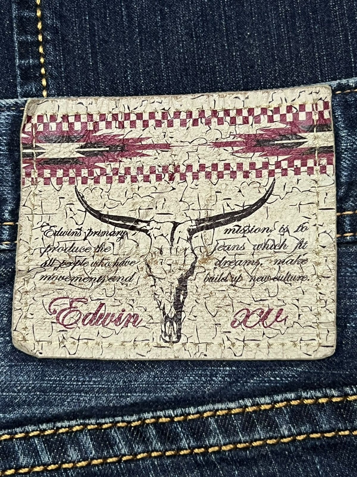 Edwin Bootcut Vintage Edwin 431XVS XXI Japan - Faded Wash Jeans Size US 32 / EU 48 - 11 Thumbnail