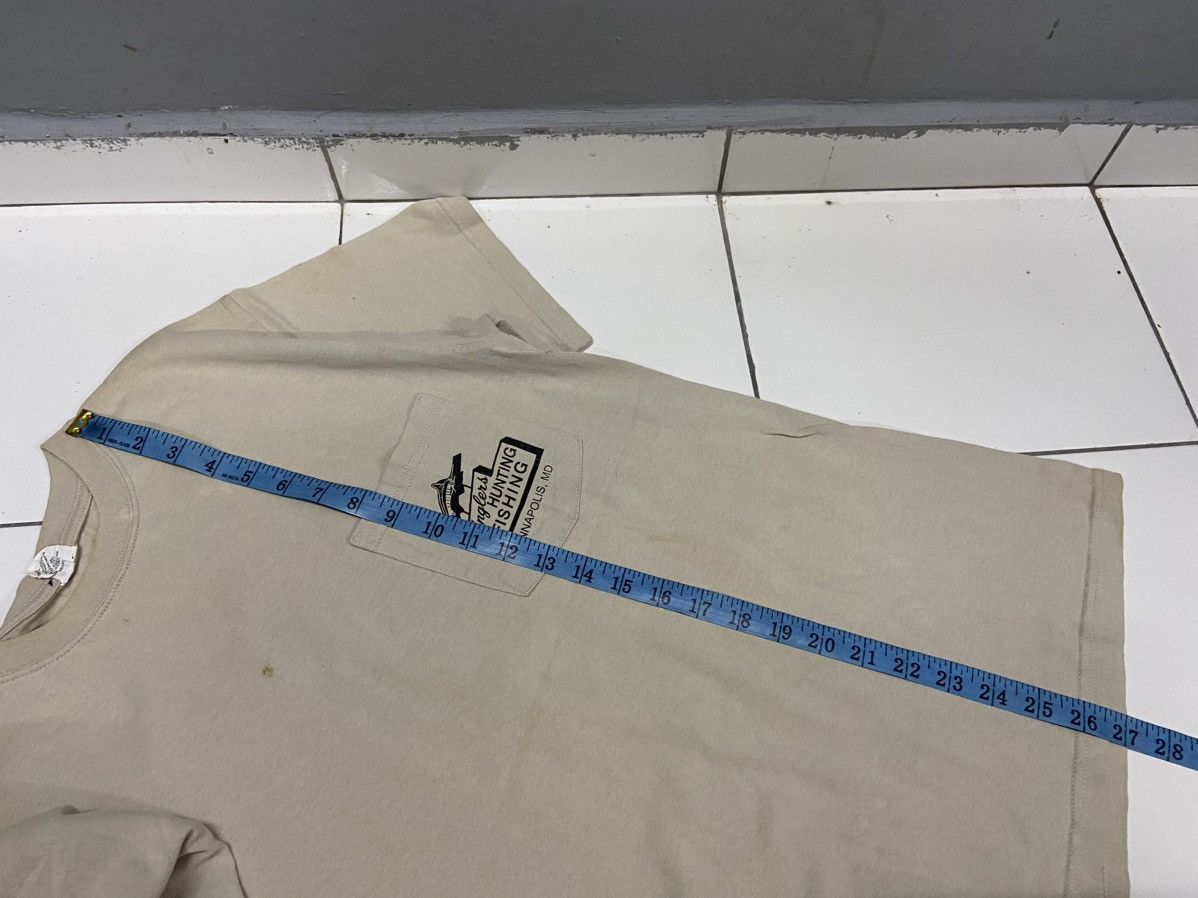 Bass Pro Shops ANGLERS HUNTING FISHING ANNAPOLIS .MD 2013 SINGLE POCKET TEE Size US M / EU 48-50 / 2 - 14 Thumbnail