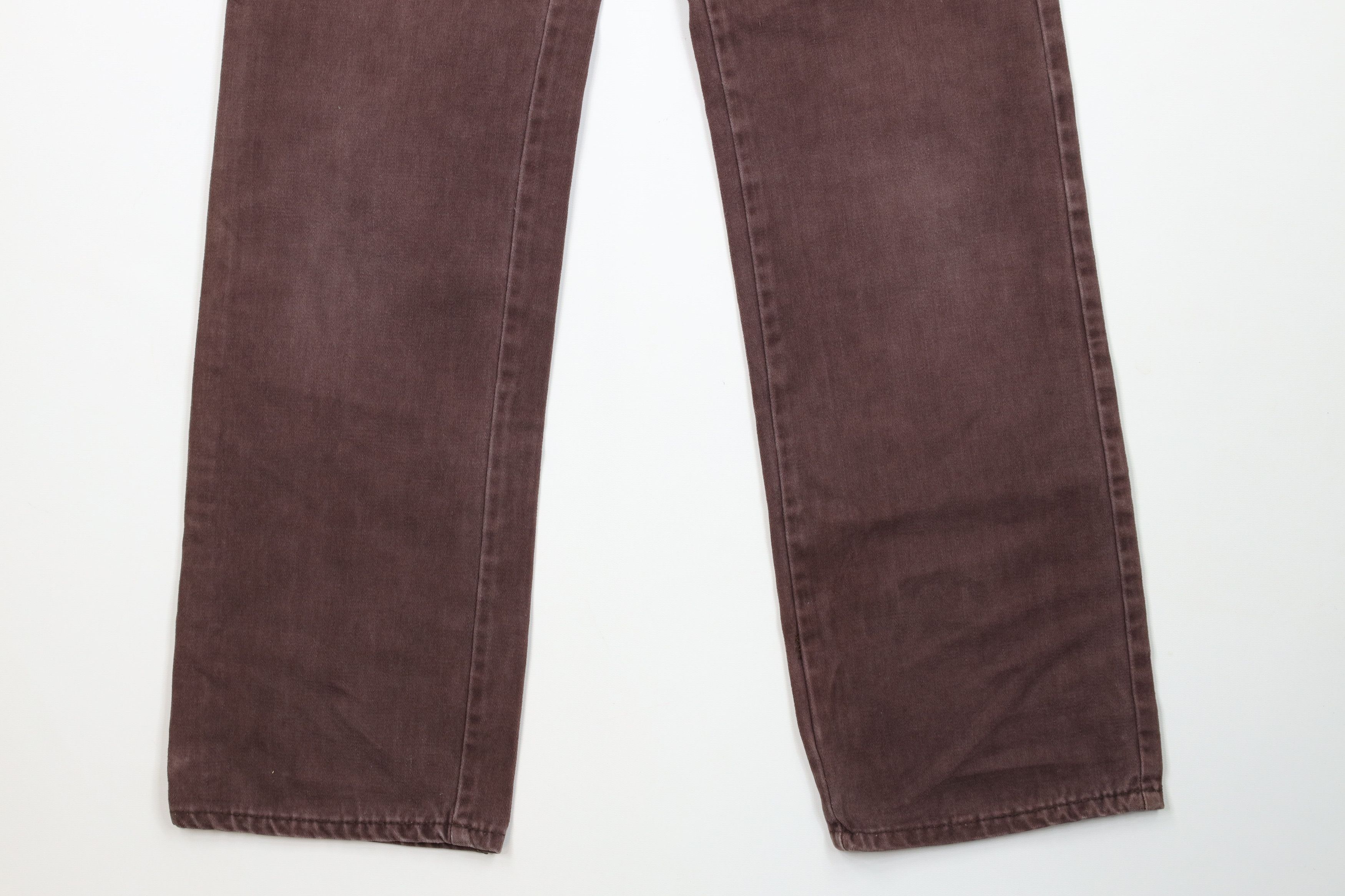 Vintage Vintage 70s Streetwear Cloth Moleskin Jeans Brown USA Size US 28 / EU 44 - 4 Thumbnail