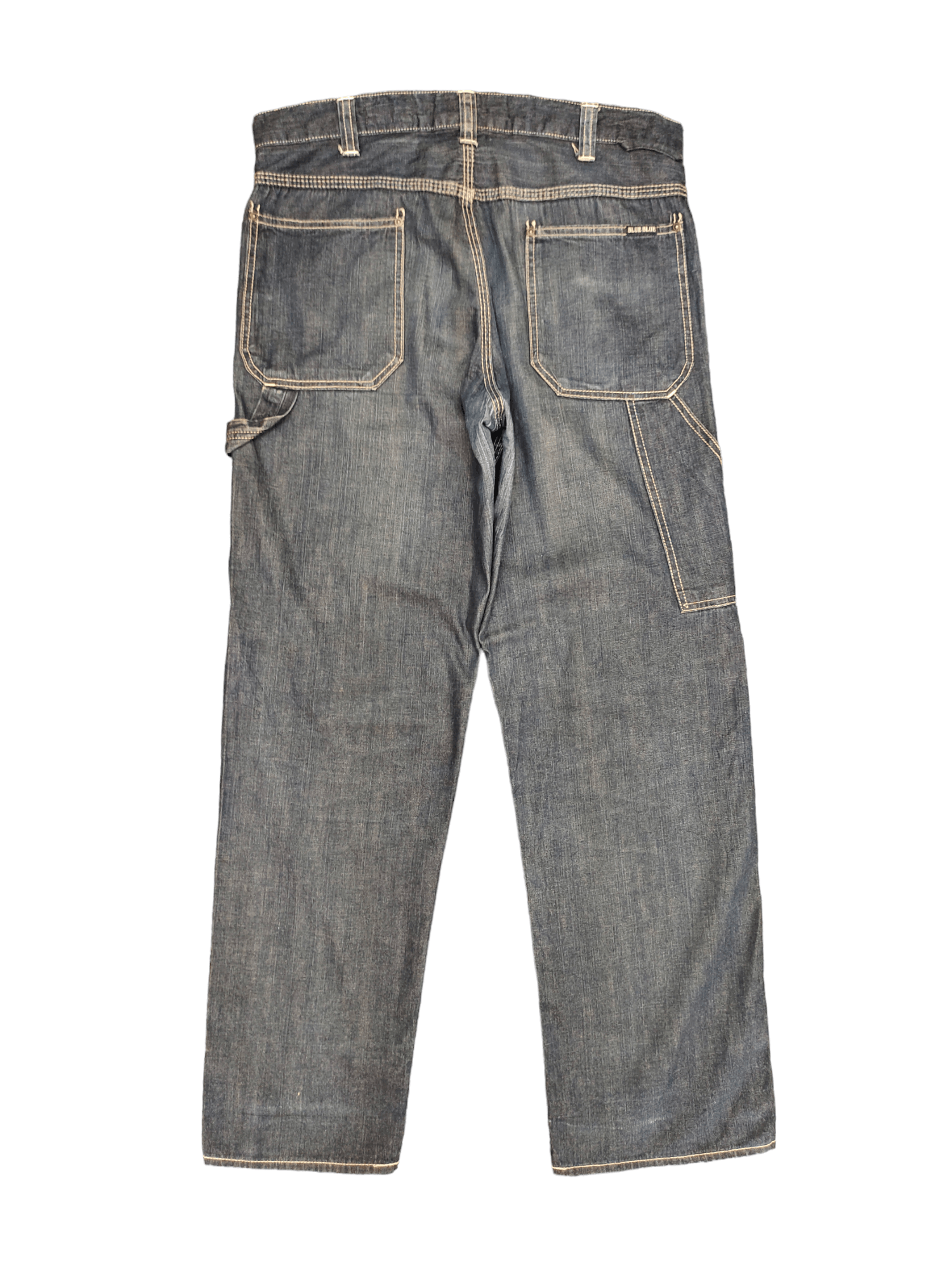 Blue Blue Japan Baggy Jeans Blue Blue Indigo Carpenter Denim Pants Size US 34 / EU 50 - 1 Thumbnail