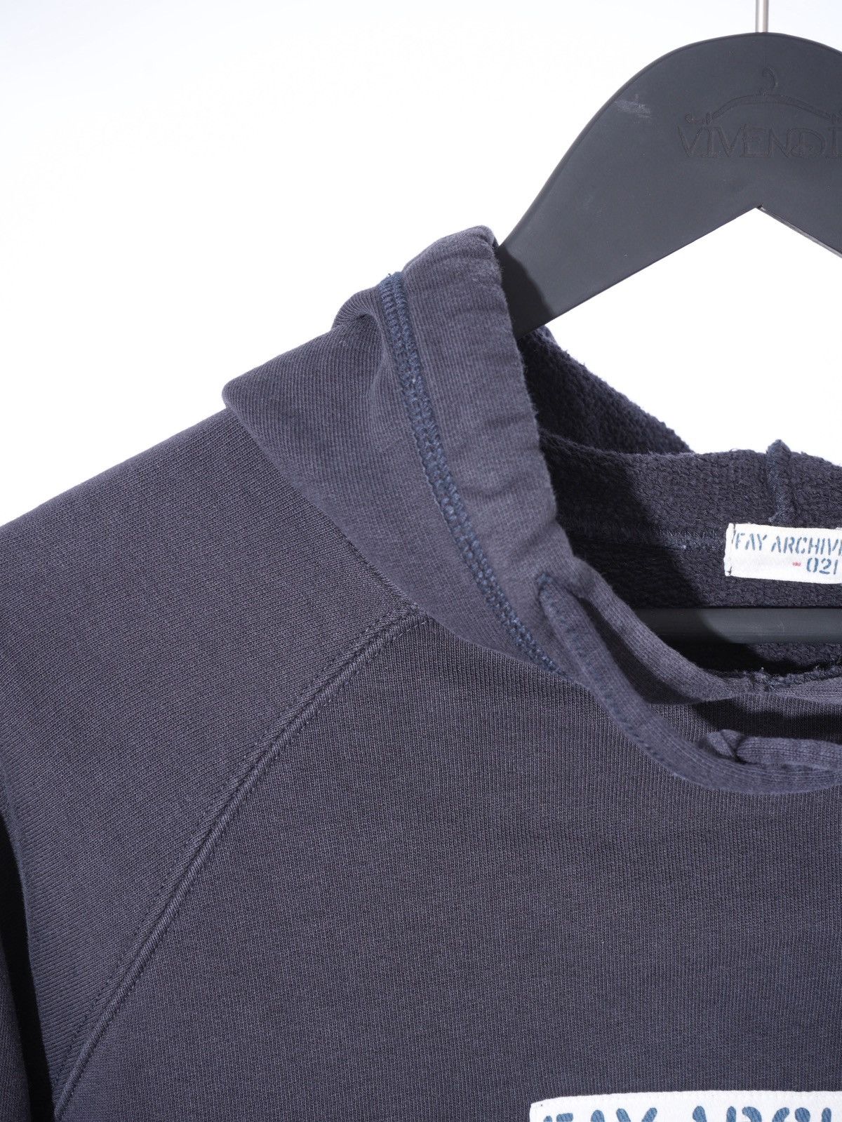 Fay FAY archive Logo Hoodie sz M faded Size US M / EU 48-50 / 2 - 5 Thumbnail
