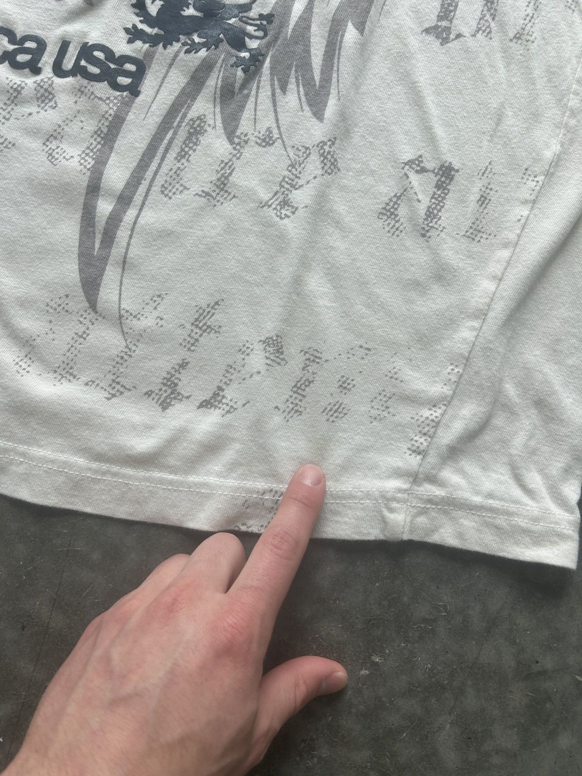 Mecca × Vintage Vintage Y2K Mecca Graphic Tee Size US XL / EU 56 / 4 - 4 Thumbnail