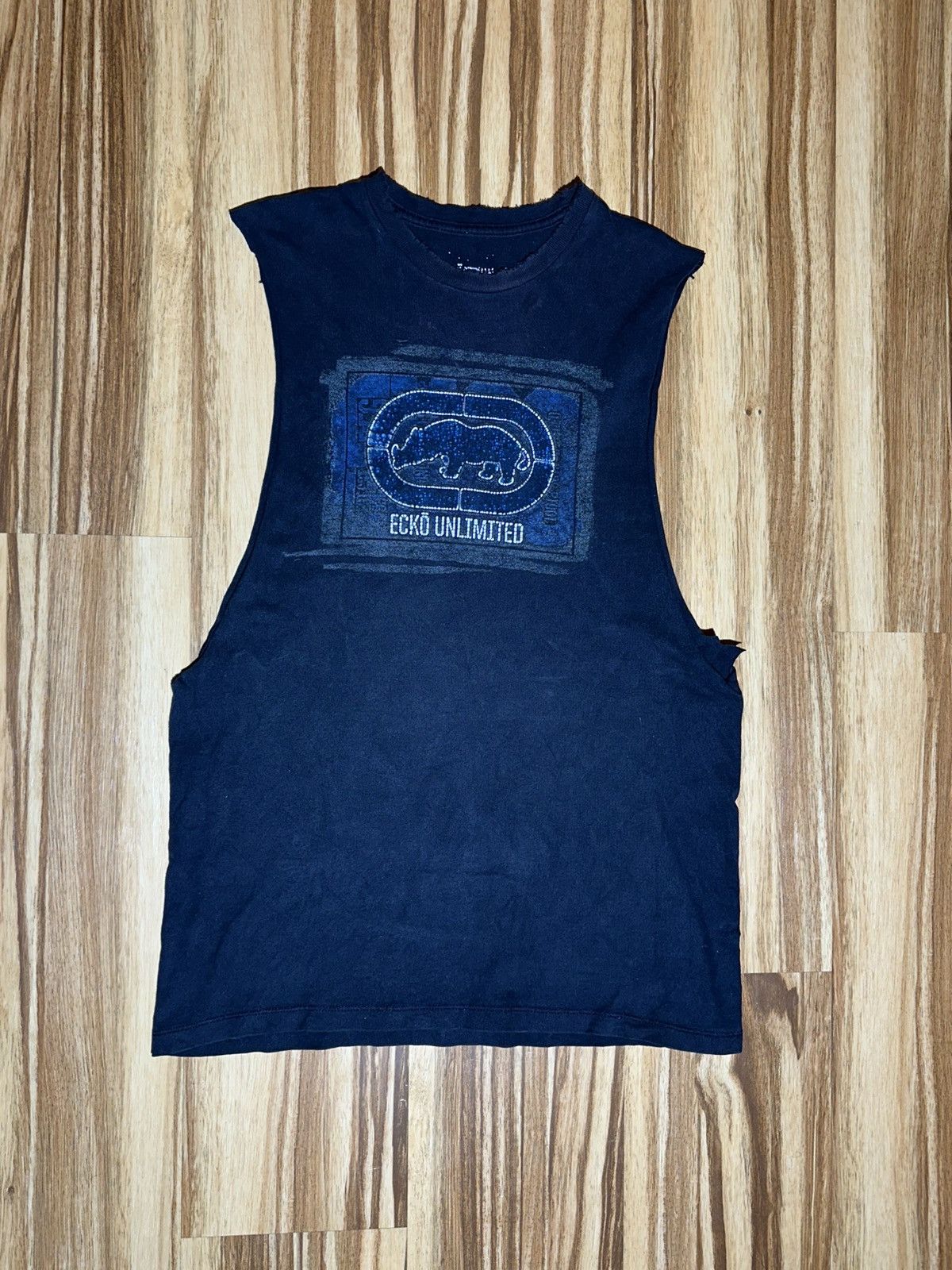 Ecko Unltd. Vintage Ecko Unltd Black Sleeveless Tank Top Size US M / EU 48-50 / 2 - 1 Thumbnail