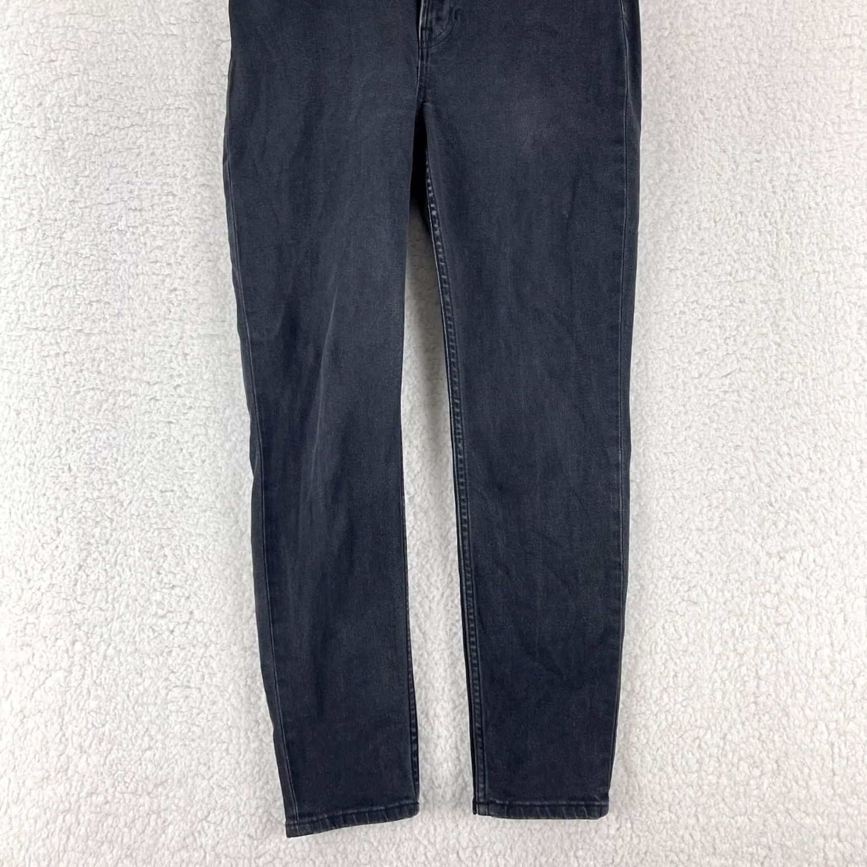Everlane Everlane Jeans Womens 30 Black Denim Straight Leg Mid Rise Minimalist Casual Size 30" / US 8 / IT 44 - 3 Thumbnail