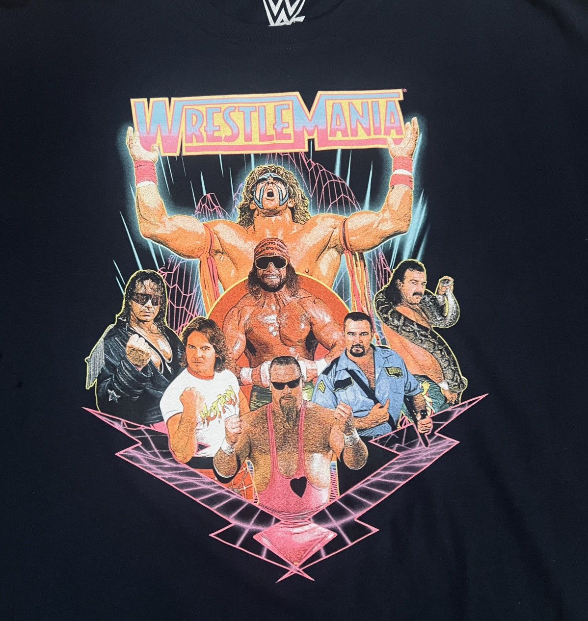 WWE WWE WrestleMania VI T-Shirt Mens XL Black NWOT Size US XL / EU 56 / 4 - 2 Thumbnail