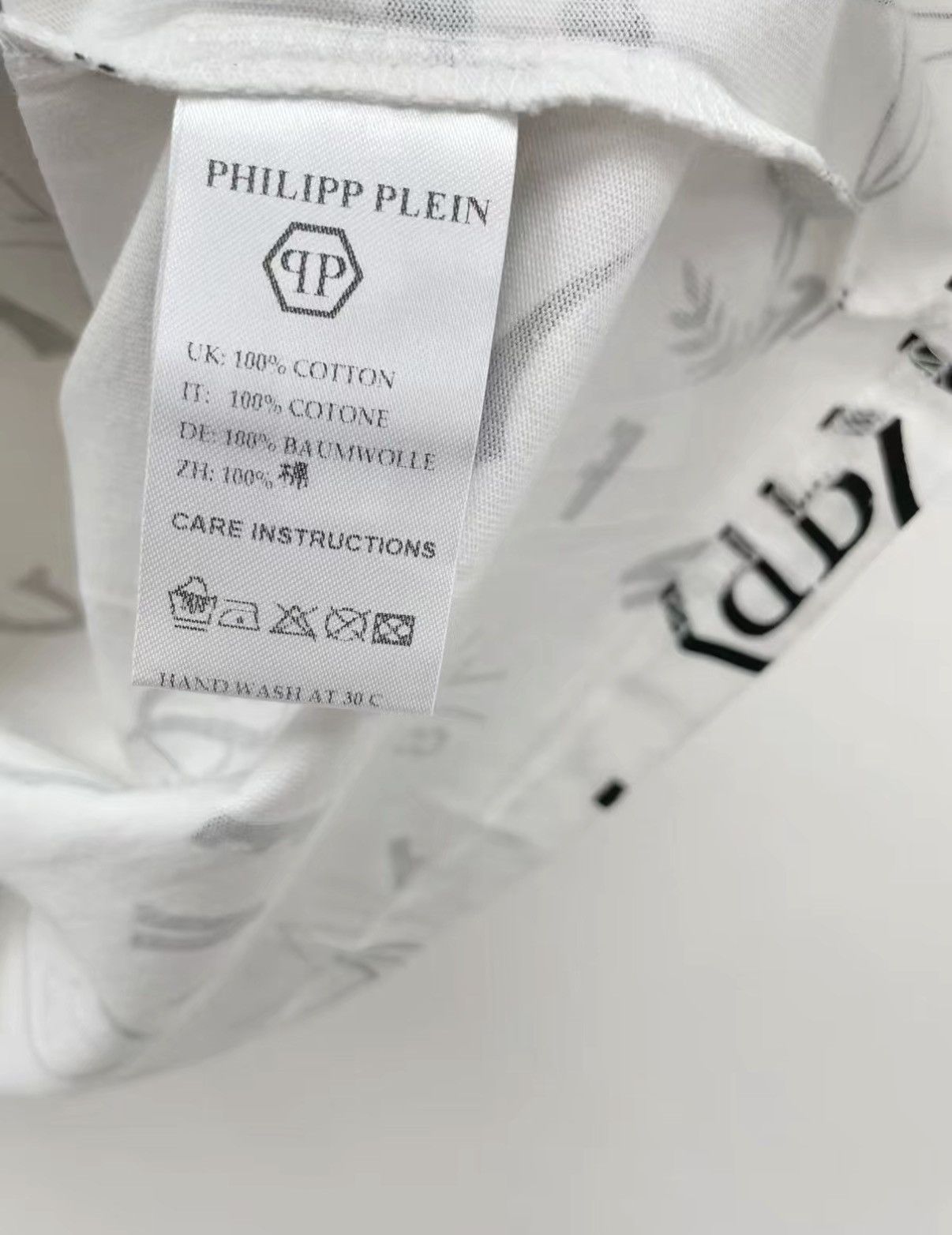 Philipp Plein PHILIPP PLEIN 100% Cotton Short Sleeve T-shirt J30 Size US L / EU 52-54 / 3 - 7 Thumbnail