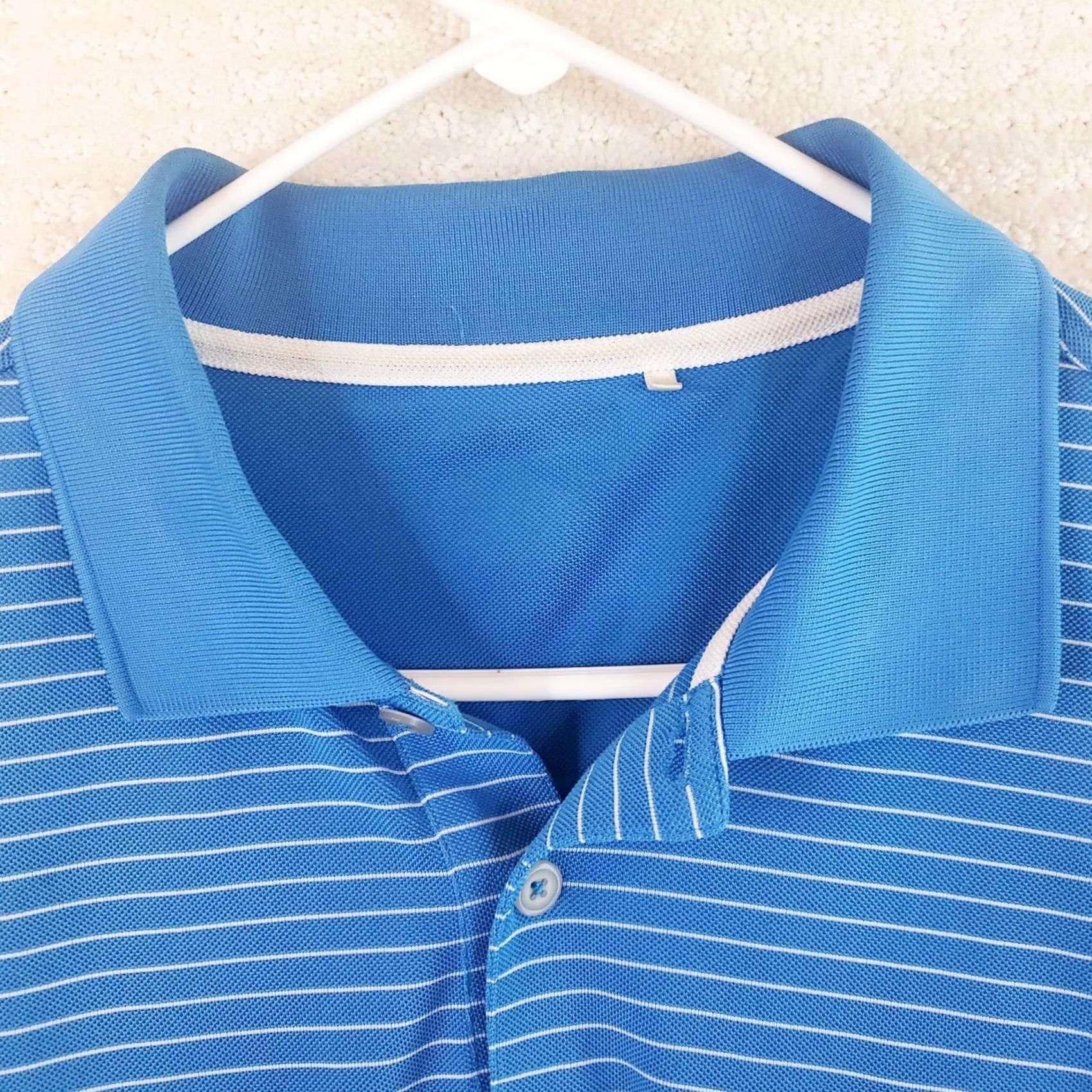 Adidas Adidas Legends Golf Course Parris Island Golf Polo Shirt Mens Size L Blue Size US L / EU 52-54 / 3 - 6 Thumbnail