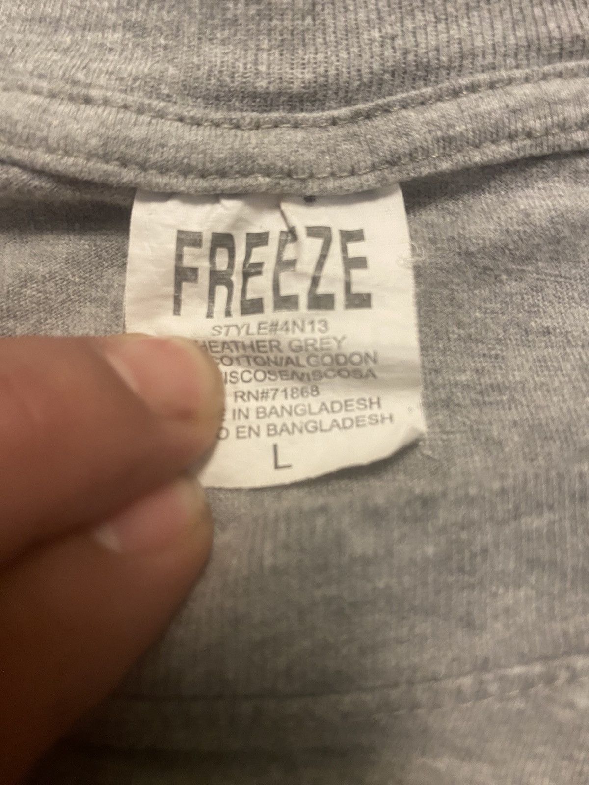 Vintage Vintage Freeze (Nickelodeon) Shirt Size US L / EU 52-54 / 3 - 4 Thumbnail