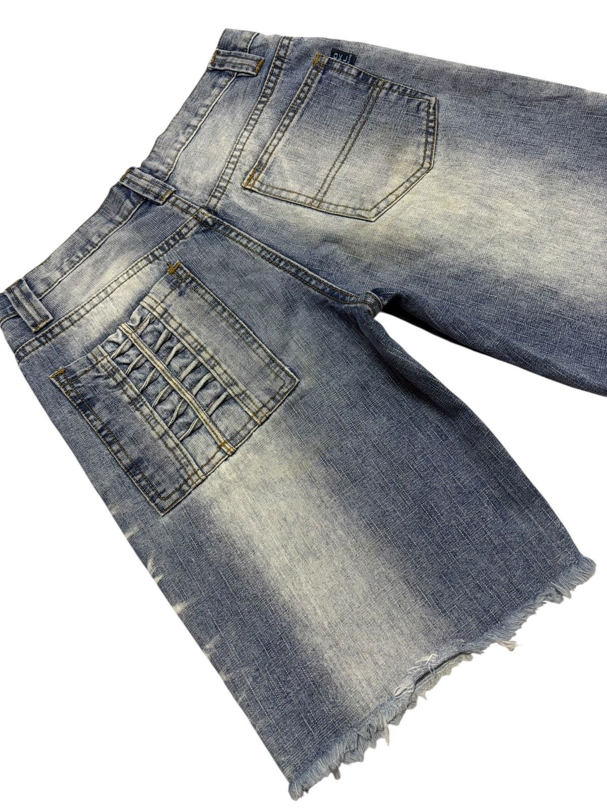Japanese Brand Vtg DKL Japan Blue Washed Short Jeans Size US 28 / EU 44 - 4 Thumbnail