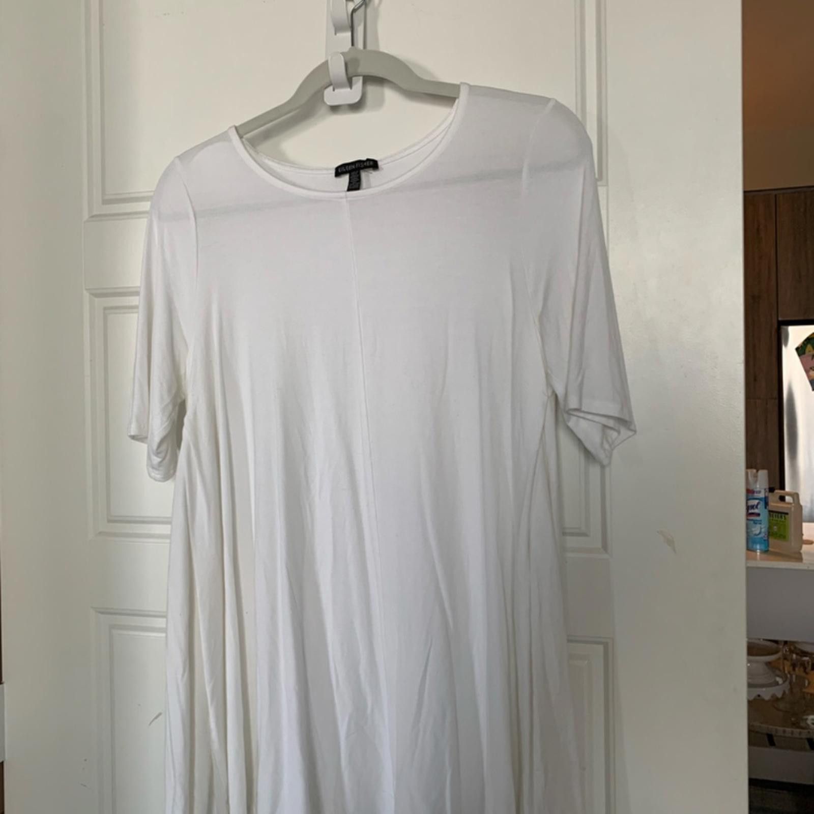 Eileen Fisher Eilene Fisher Swing Tops Size L / US 10 / IT 46 - 2 Thumbnail