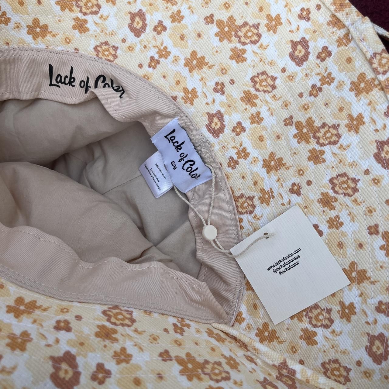 Lack of Color Lack of Color Holiday Bucket Hat in Peach Bloom Size ONE SIZE - 3 Thumbnail