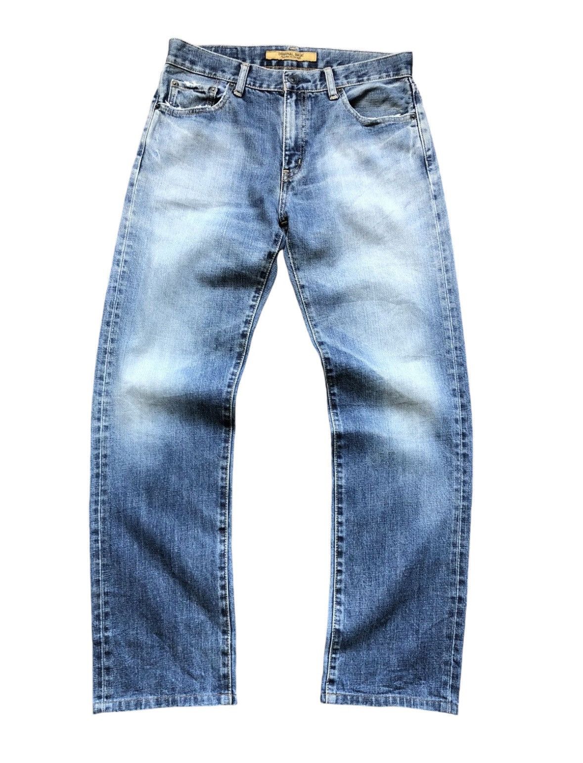Japanese Brand × Vintage Vintage Uniqlo Japanese Brand Blue Faded Jeans Size US 31 - 1 Thumbnail