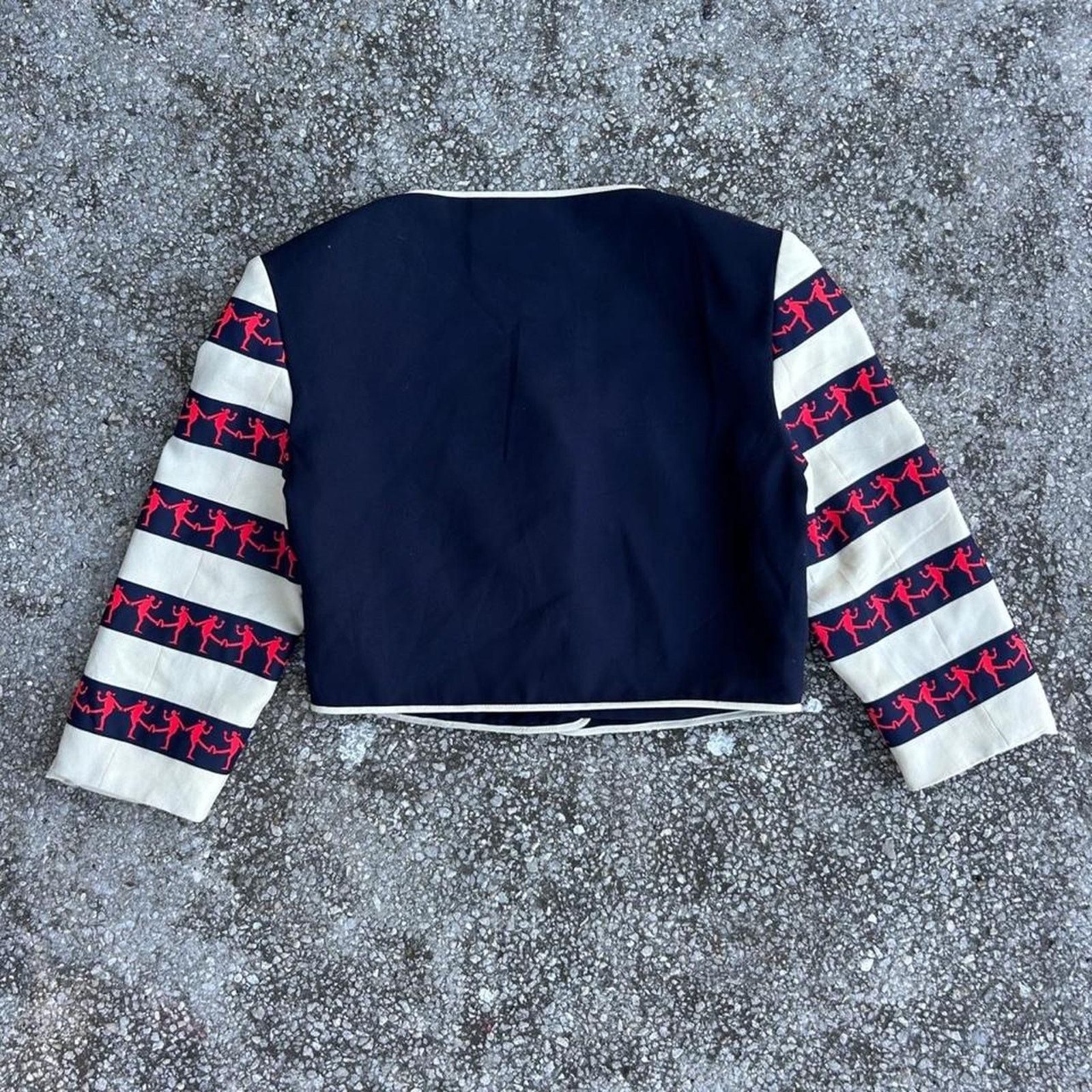 Moschino Moschino Cheap and Chic 90s cropped 3/4 sleeve jester jacket Size XS / US 0-2 / IT 36-38 - 3 Thumbnail