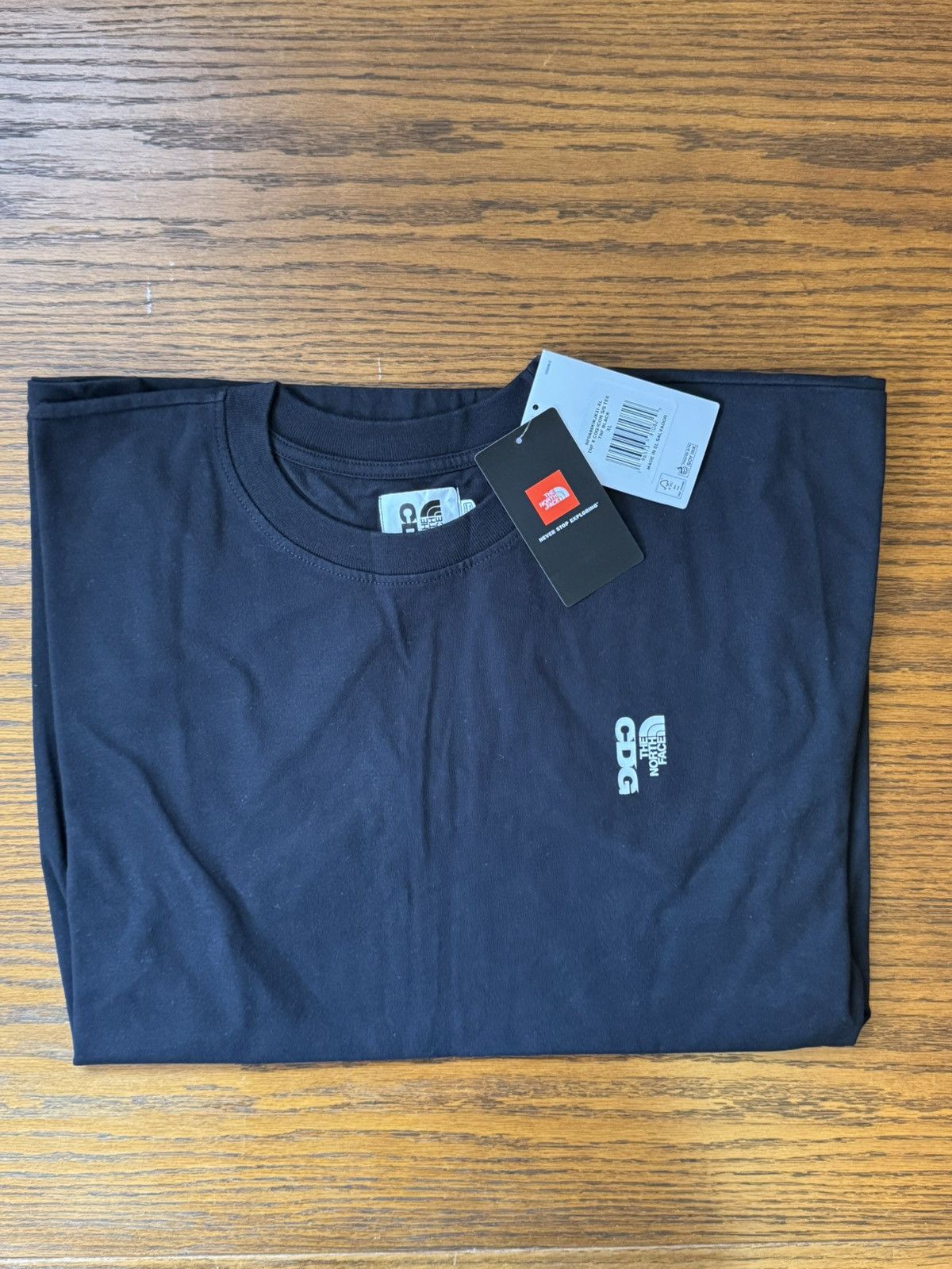 CDG by Comme des Garcons × The North Face CDG The North Face Icon T-Shirt Black Size US XL / EU 56 / 4 - 4 Thumbnail