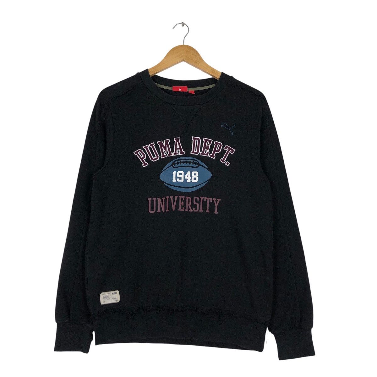 Japanese Brand × Puma × Vintage Rare Vintage Puma University Sweatshirt Medium #A1 Size US M / EU 48-50 / 2 - 1 Thumbnail