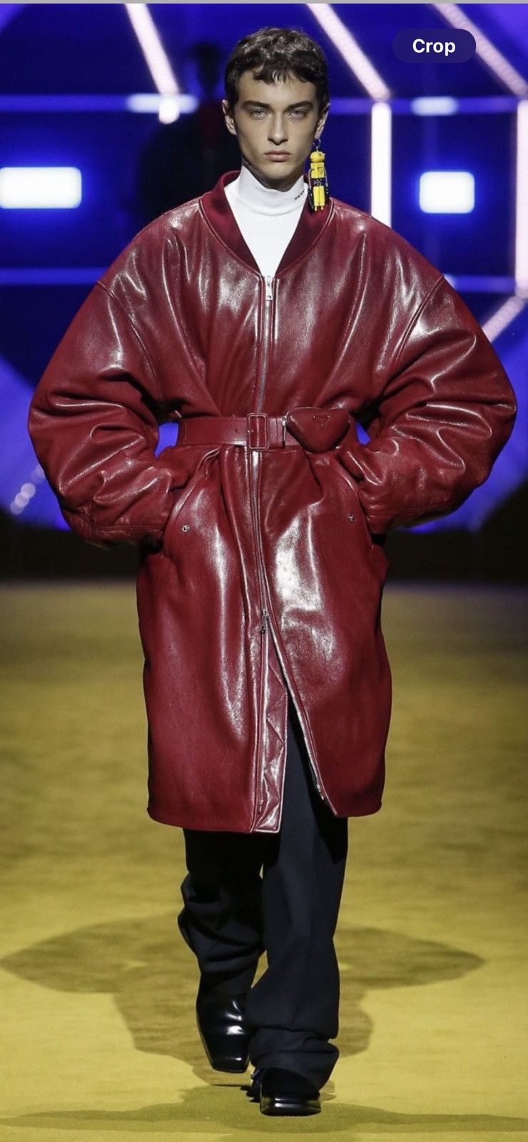 Prada Prada raf simons triangle leather jacket. S. $12500 Size US S / EU 44-46 / 1 - 1 Thumbnail