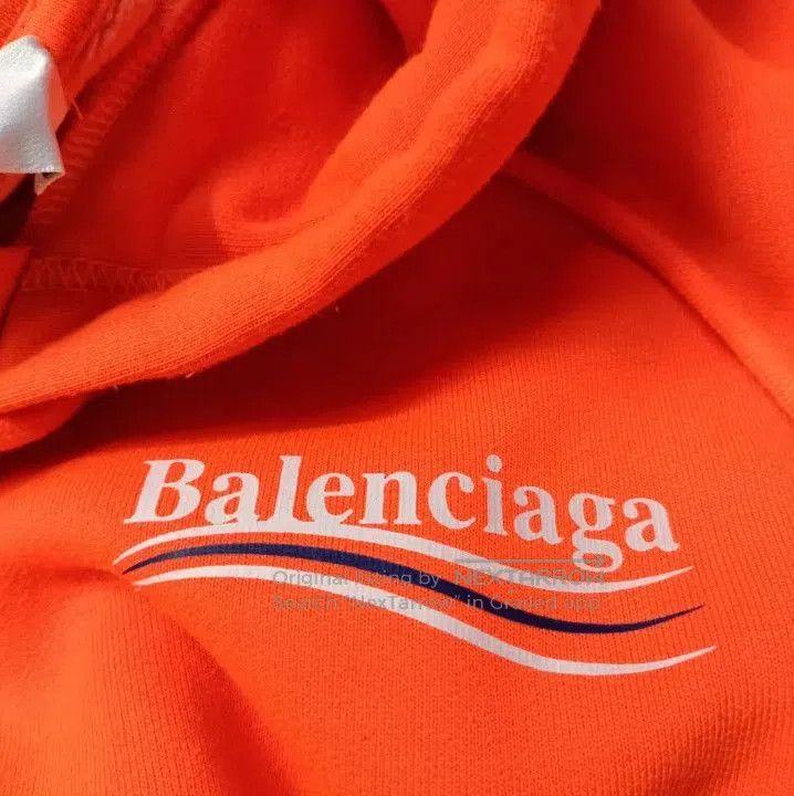 Balenciaga Balenciaga Logo Print Relaxed Fit Hoodie. Size US XS / EU 42 / 0 - 2 Thumbnail