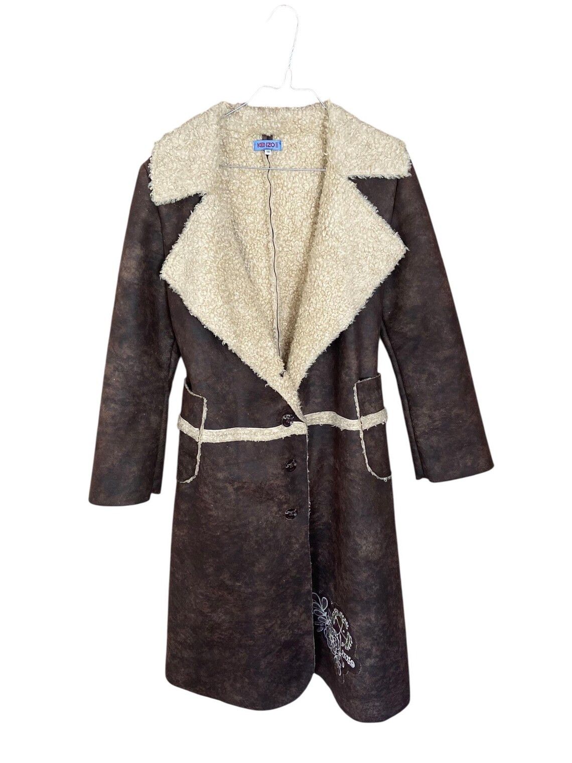 Kenzo Vintage long coat from Kenzo Paris Size S / US 4 / IT 40 - 9 Thumbnail