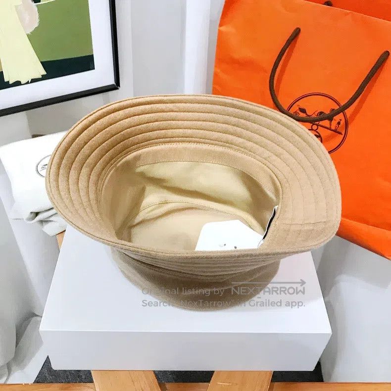 Hermes Hermes size 58 Beige Fisherman Hat, 100% Cashmere, Mechanic Size ONE SIZE - 5 Thumbnail