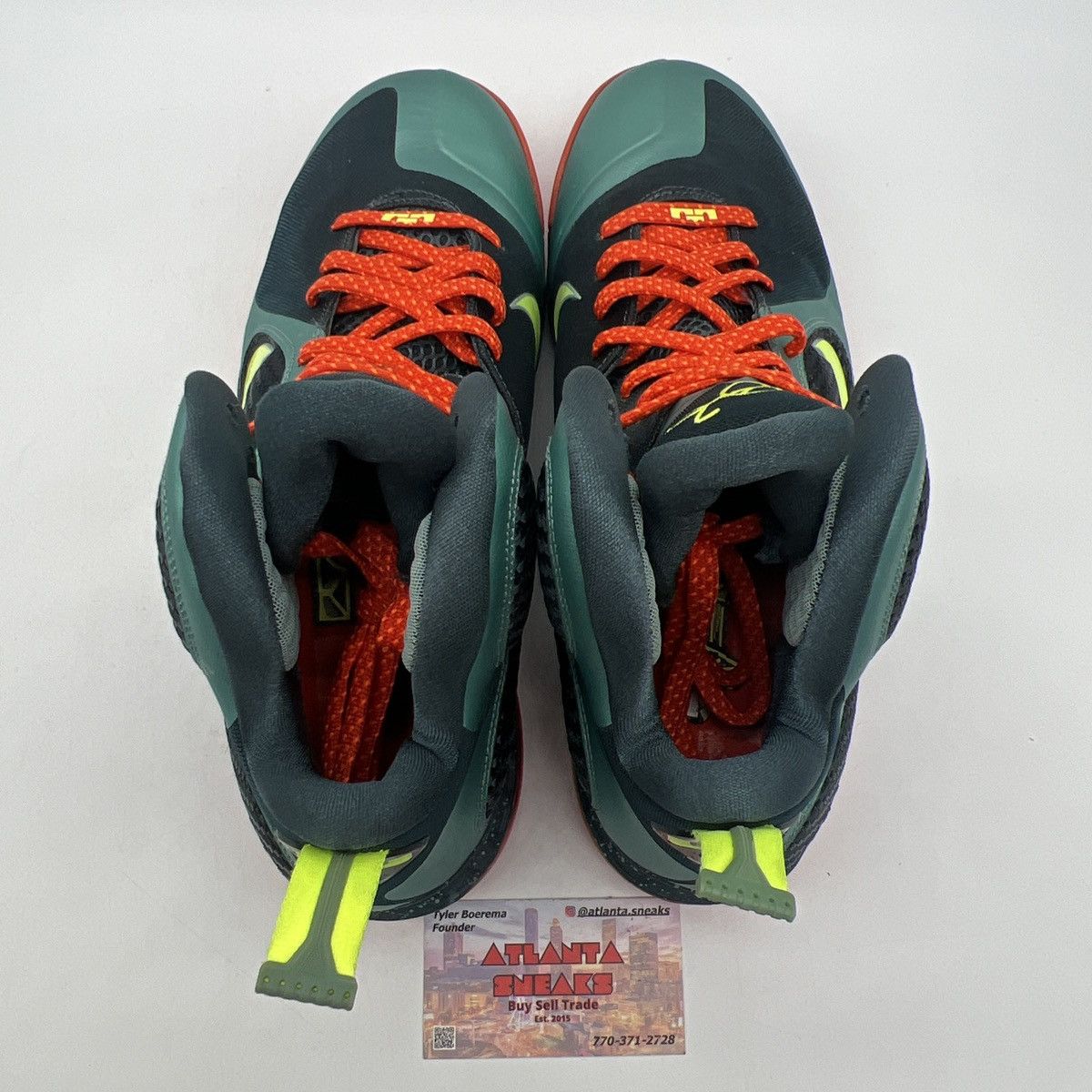 Nike Lebron 9 cannon Size US 11.5 / EU 44-45 - 6 Thumbnail
