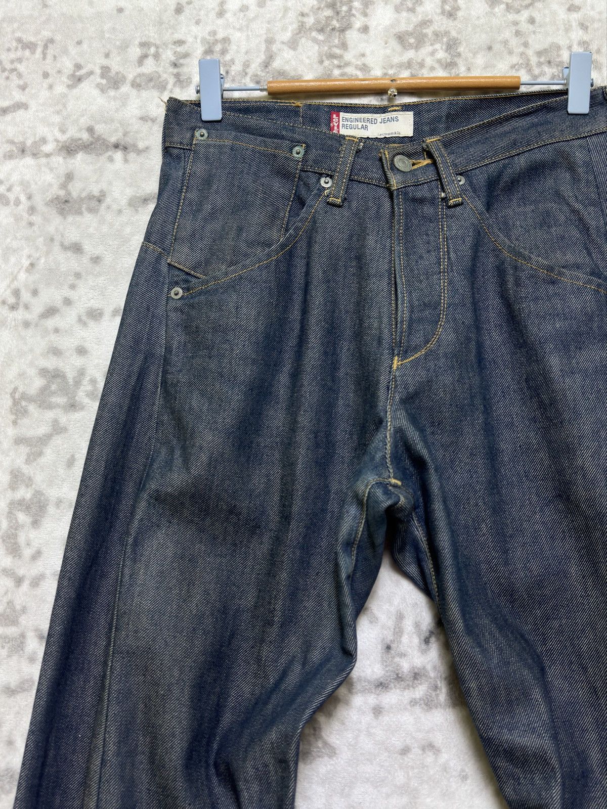Levi's Levi’s Engineered Jeans Regular Twisted Seam Made in Japan Size US 27 - 4 Thumbnail