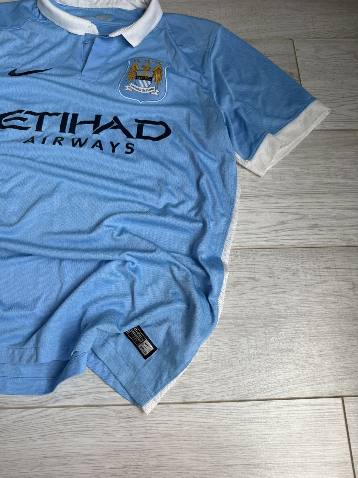 Nike Vintage nike Manchester City soccer jersey kit shirt Size US S / EU 44-46 / 1 - 2 Thumbnail