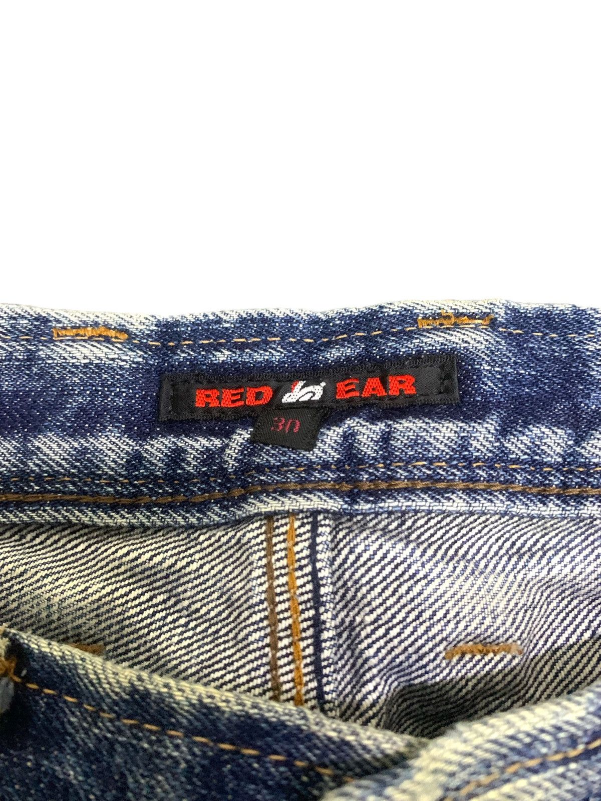 20471120 × If Six Was Nine × Japanese Brand Red Ear Distress Y2k Junya Style Selvedge Jeans (A10) Size US 31 - 13 Thumbnail