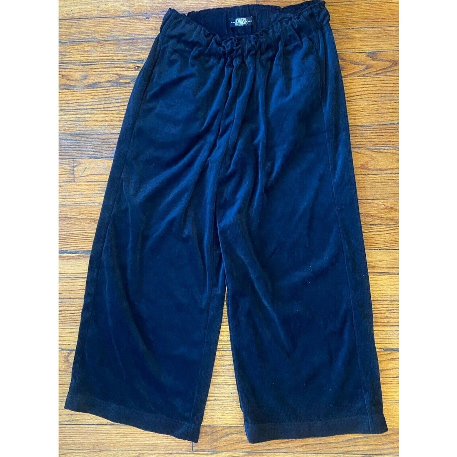Other Rewash Brand Corduroy Cropped Pants Pockets Women M Wide Leg Size 32" / US 10 / IT 46 - 1 Thumbnail
