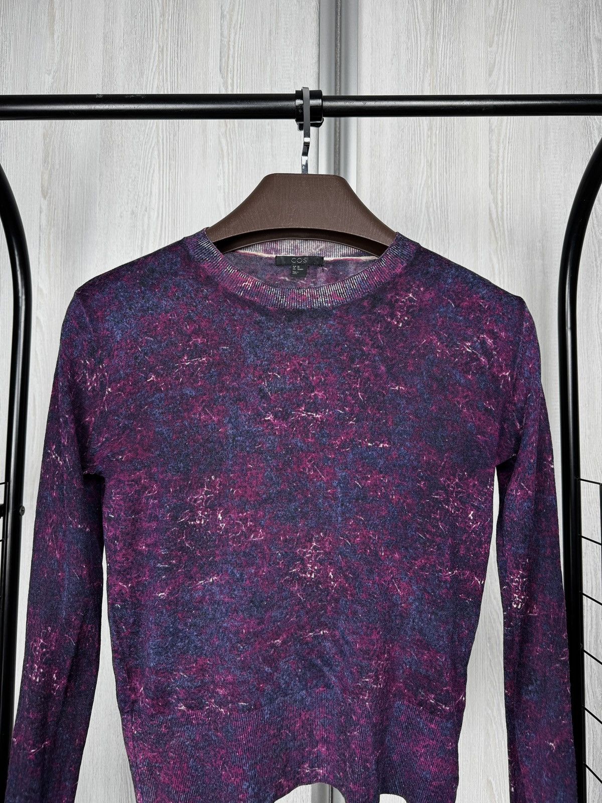 Cos COS merino wool painted sweater size XS Size XS / US 0-2 / IT 36-38 - 3 Thumbnail