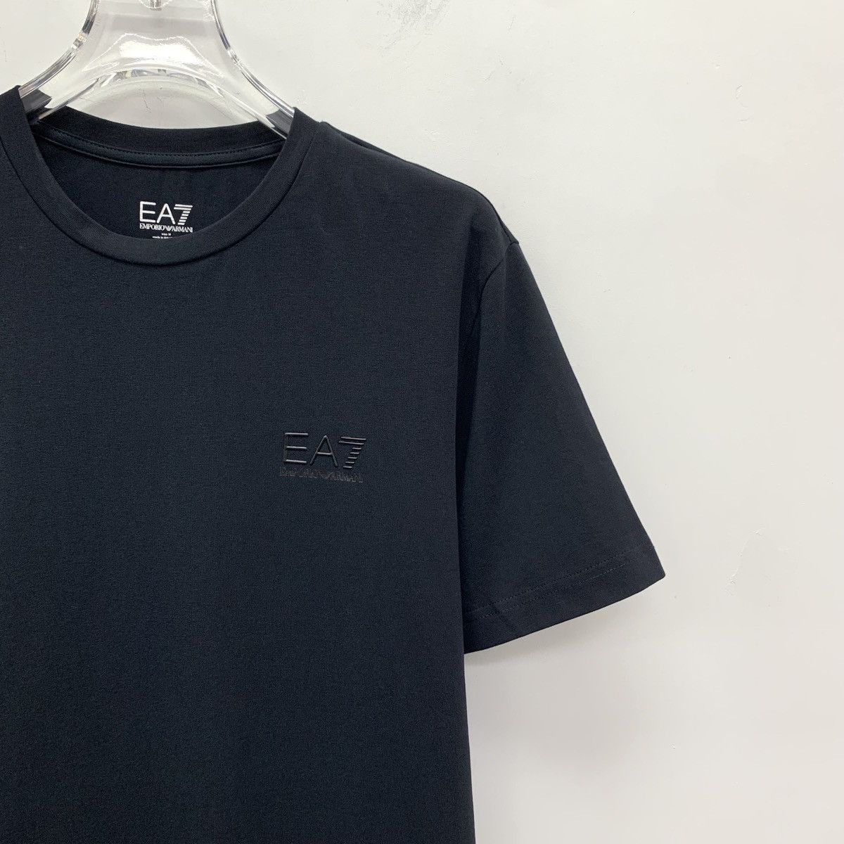 Armani Armani Black Logo Cotton Short Sleeve T-Shirt K26WX Size US M / EU 48-50 / 2 - 3 Thumbnail