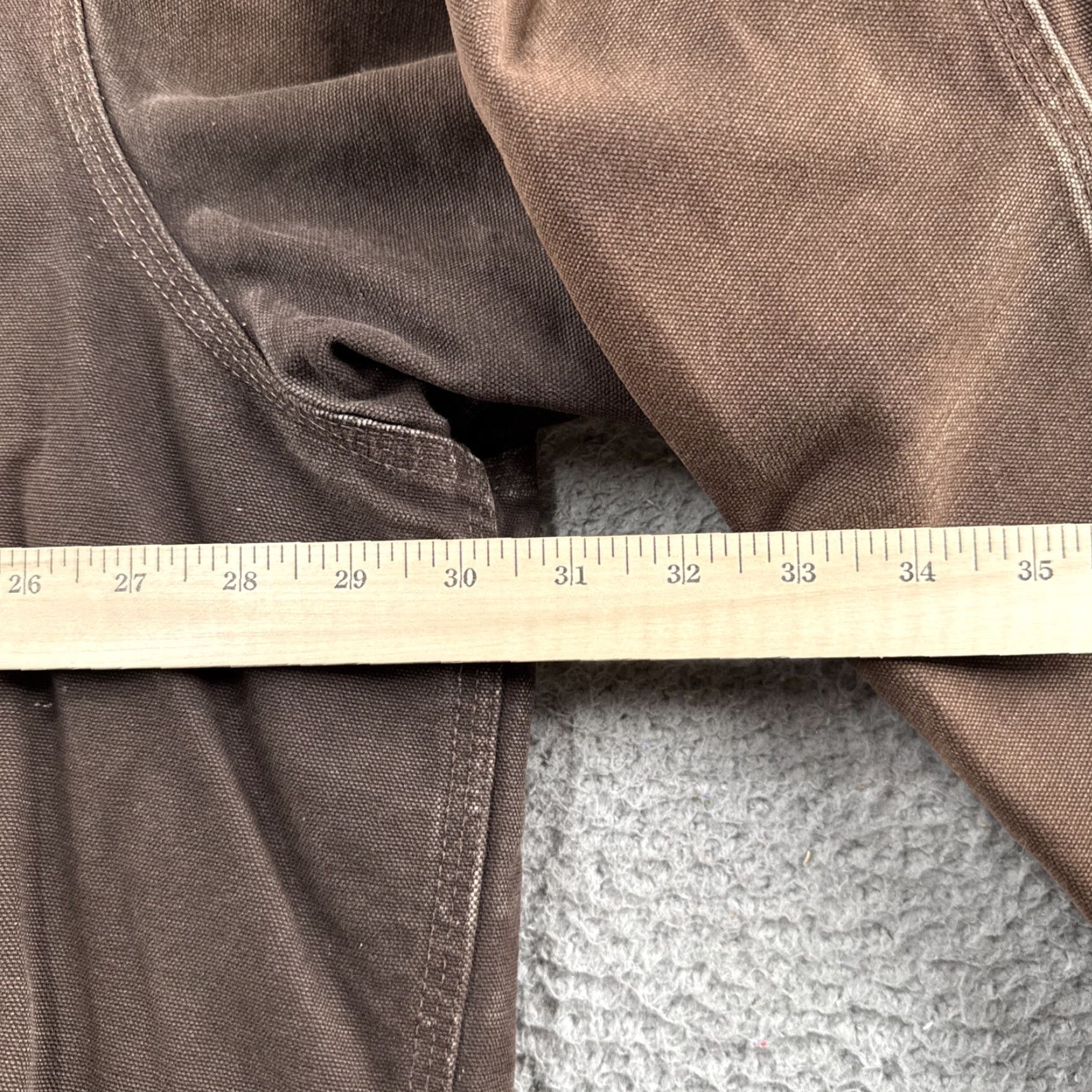 Carhartt VINTAGE Carhartt Jacket Mens Canvas 2XL Brown Hooded Insulated J130-DKB Size US XXL / EU 58 / 5 - 7 Thumbnail