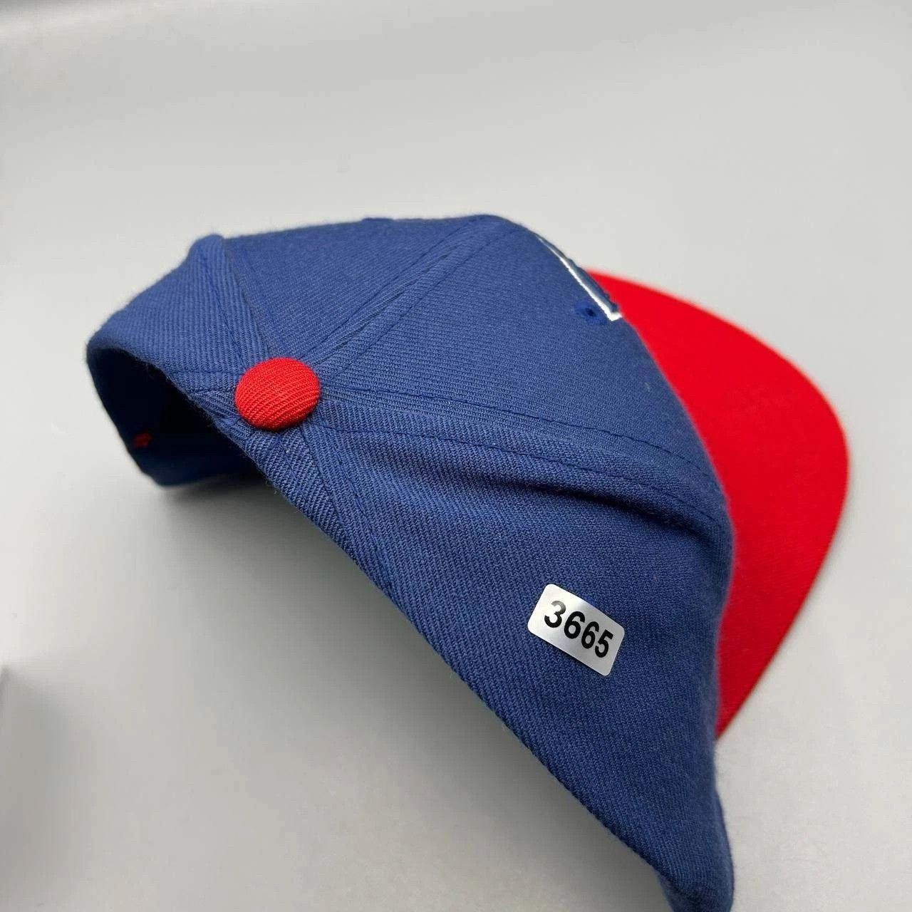 Mitchell & Ness New York Rangers Hat Men Blue Red Embroidered Snap Back Cap Size ONE SIZE - 8 Thumbnail