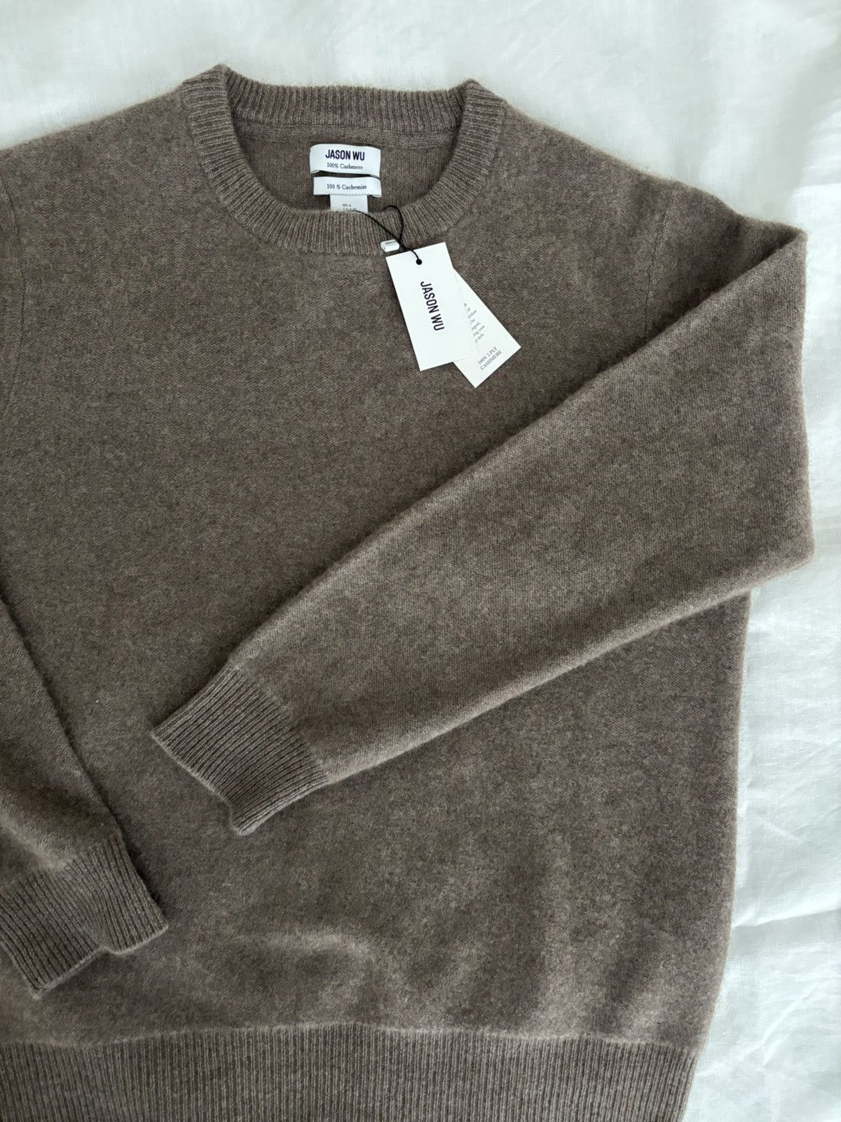 Other NWT Jason Wu 100% Cashmere 2-Ply Crewneck Men L Size US L / EU 52-54 / 3 - 16 Thumbnail