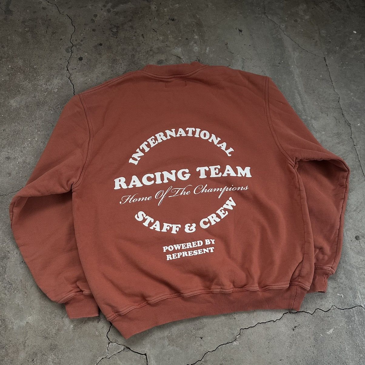 Represent Clo. Represent Racing Team Staff Logo Print Sweatshirt RARE Size US M / EU 48-50 / 2 - 6 Thumbnail