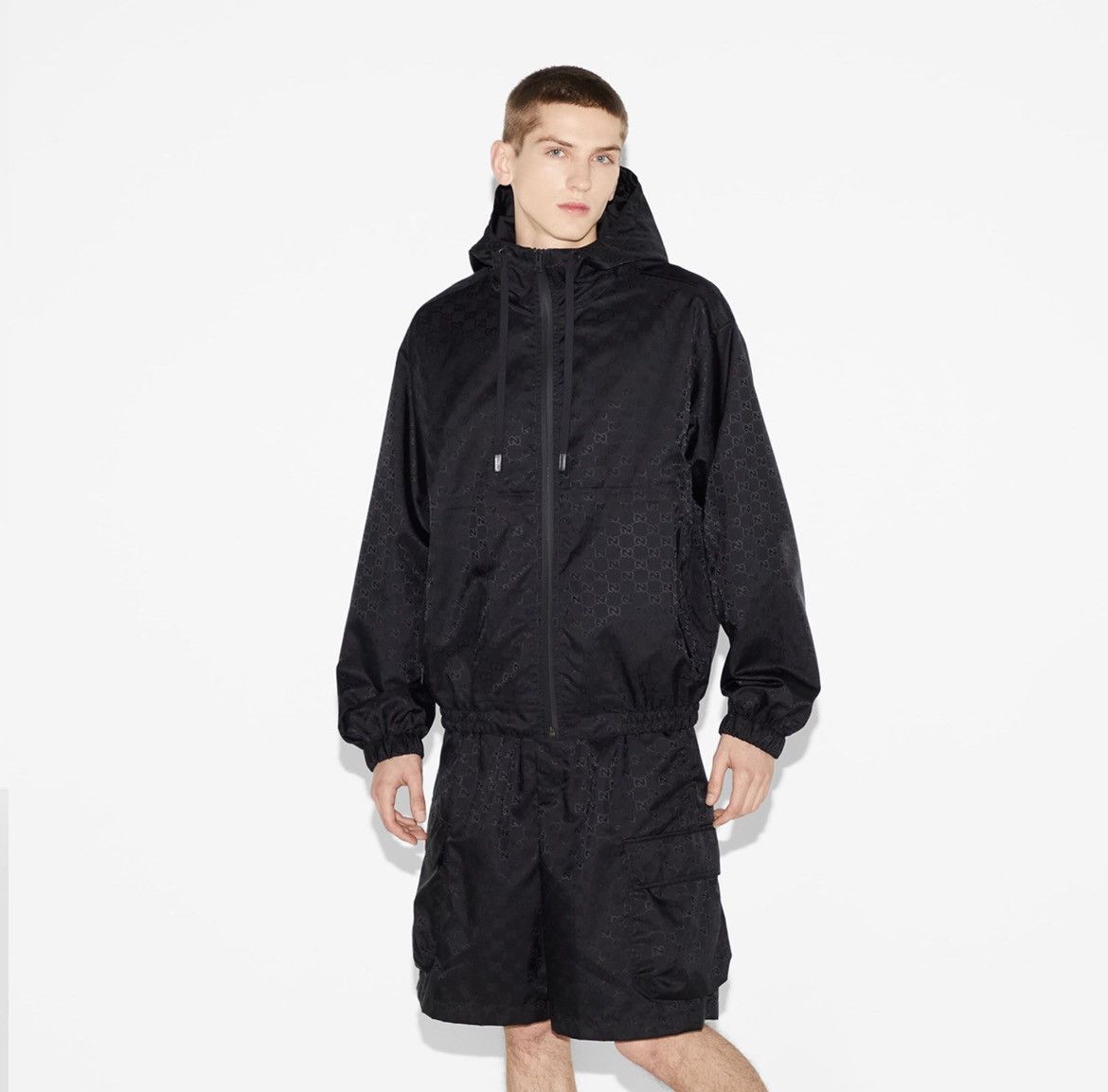 Gucci Gucci GG Jacquard Hooded Jacket. Size 50. SS24. RRP $2500.00 Size US M / EU 48-50 / 2 - 6 Thumbnail