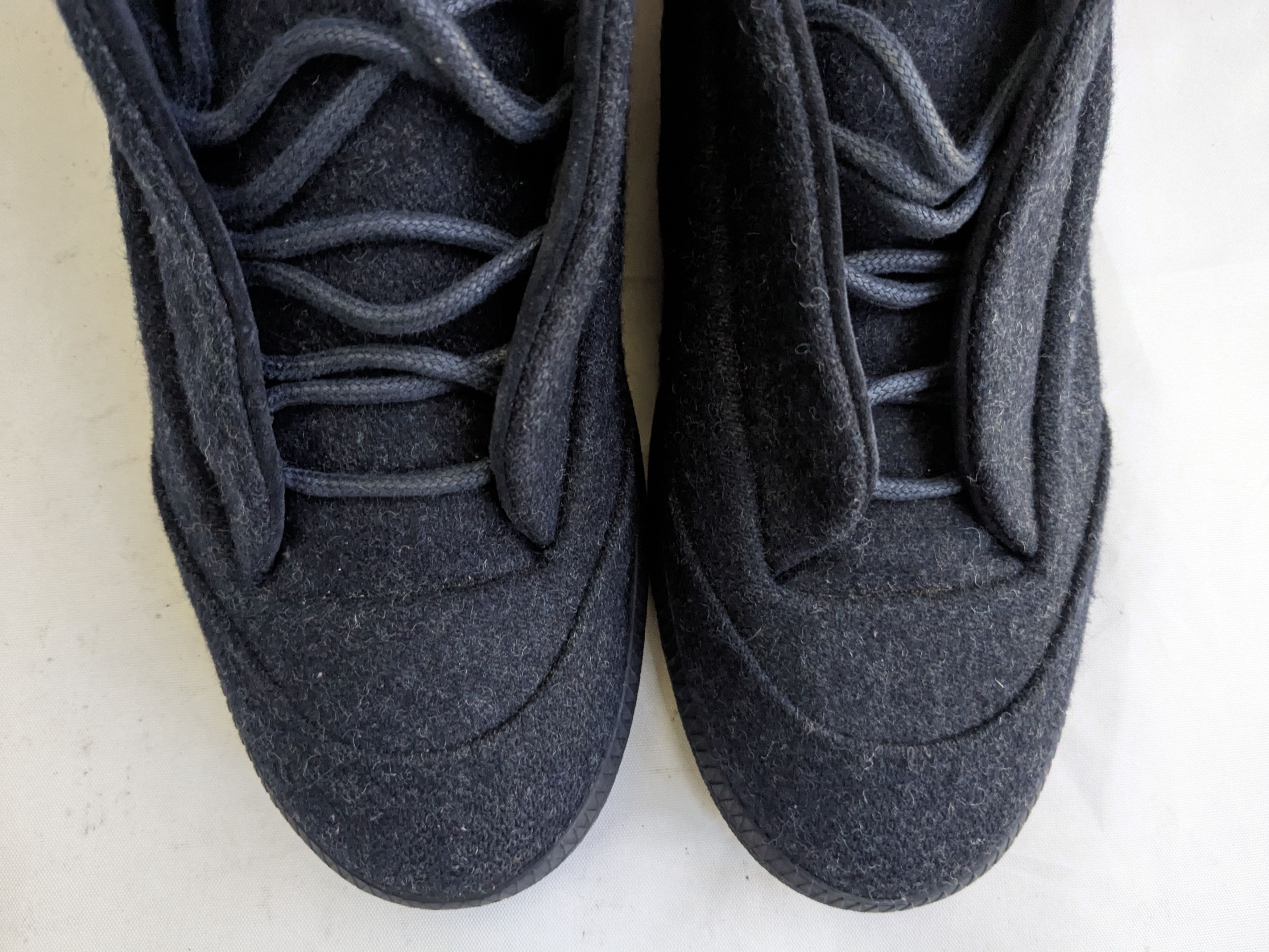 Maison Margiela Future Navy Blue 8 41 Wool Leather